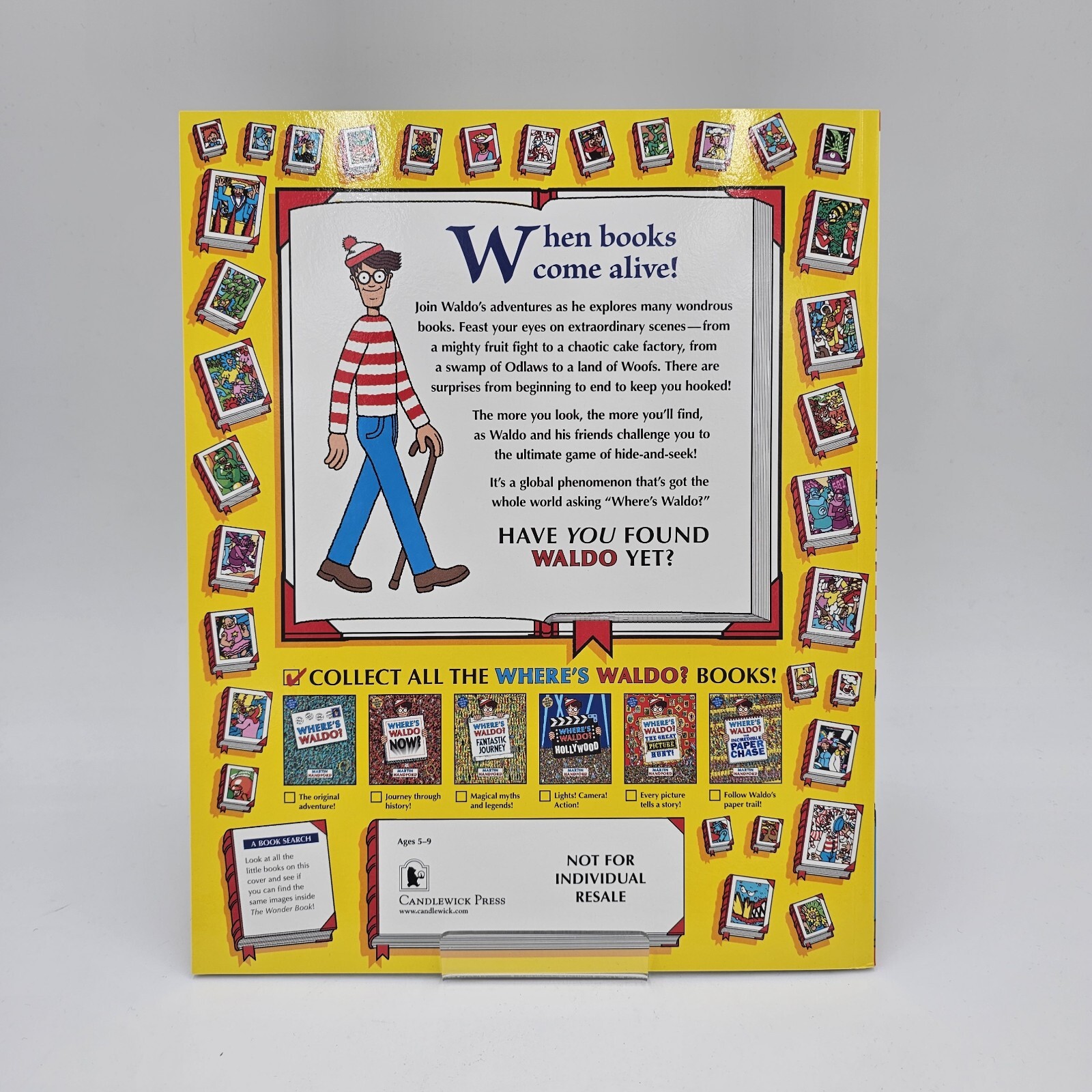 Wheres Waldo? The Super Six! Boxed Set Of 6 Books Poster & 80-Piece Puzzle – LN