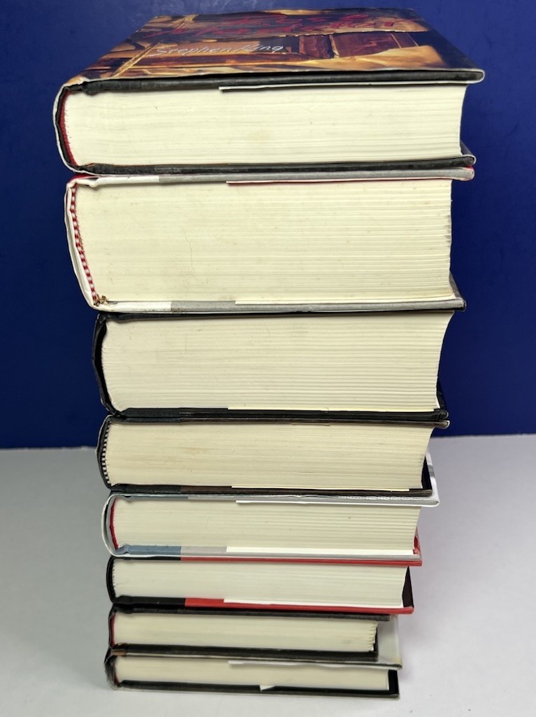 Lot of 8 Stephen King Hardcover Books Insomnia Skeleton Crew 14 Dark Tales