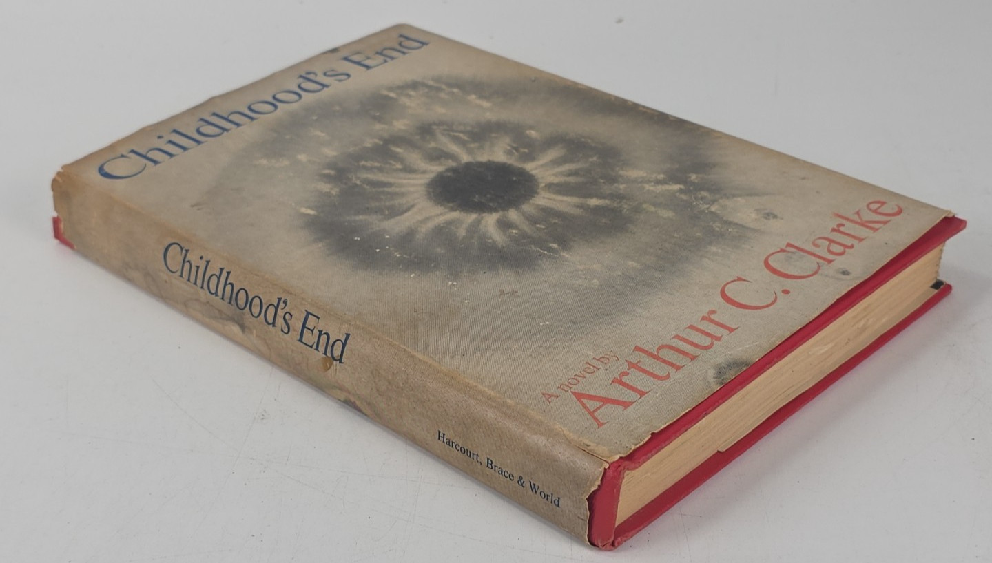 Childhood’s End by Arthur C Clarke ~ 1953 BCE Hardcover w/ Dust Jacket