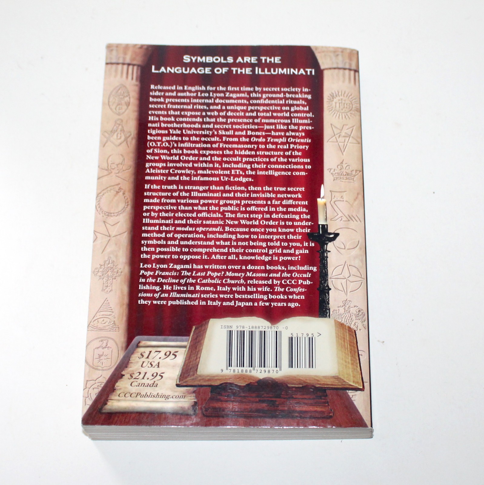 Confessions of an Illuminati Vol 1 2019 Leo Lyon Zagami 2nd Edition CCC