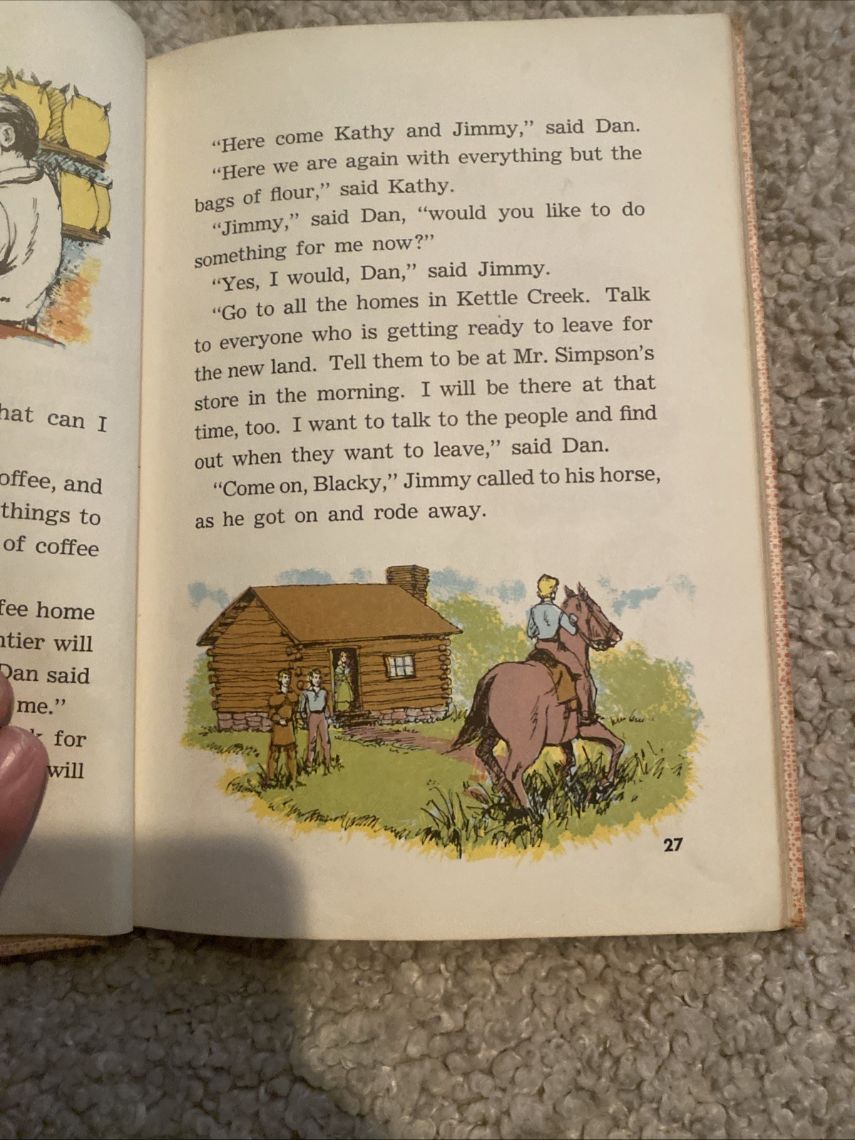 Dan Frontier and the Wagon Train William Hurley 1965 Illustrated Western Benefic