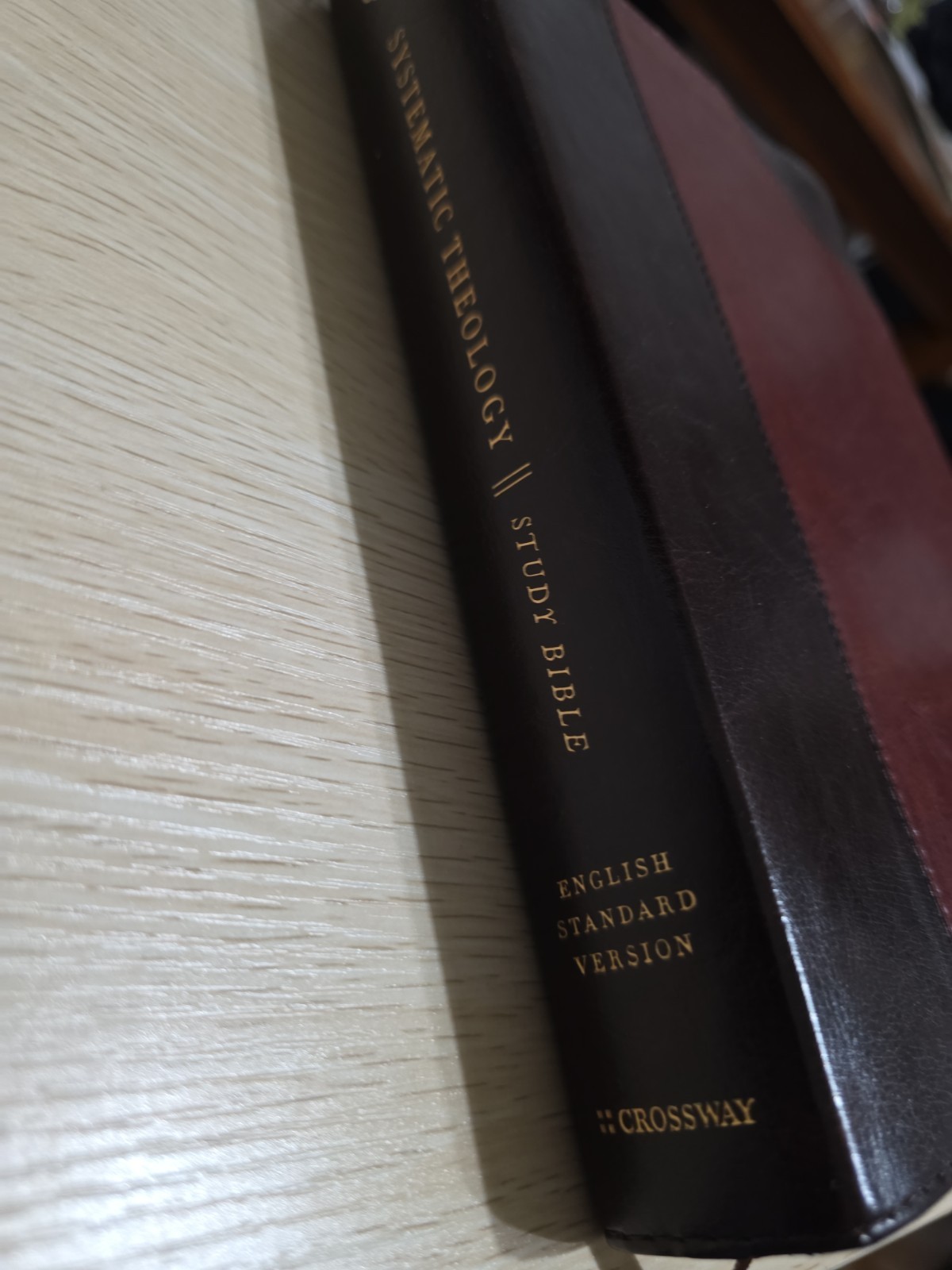ESV Systematic Theology Study Bible (TruTone, Brown/Cordovan, Portfolio Design)
