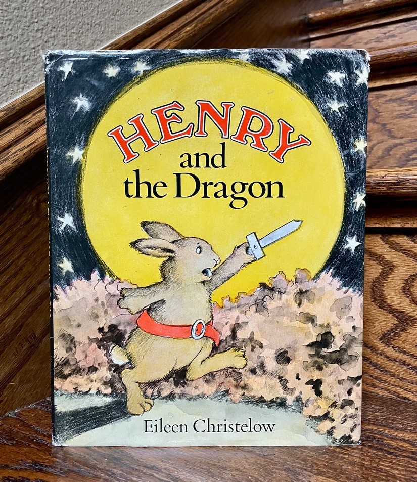 Henry and the Dragon by Eileen Christelow Signed Inscribed HC Dust Jacket