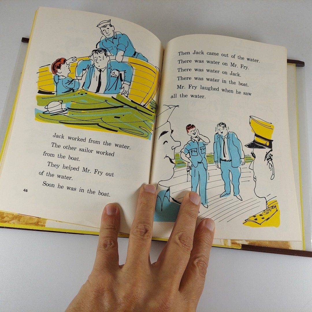Sailor Jack And Bluebell by Selma & Jack Wassermann 1960 Illus HC Ex-Library