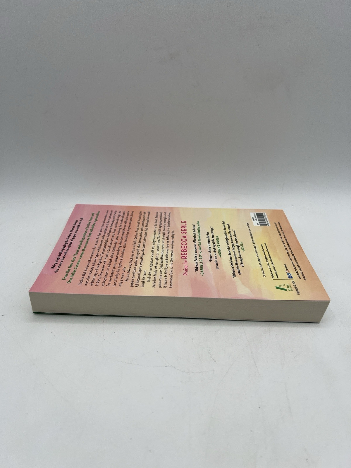 ARC Expiration Dates Rebecca Serle 2024 Trade Paperback Advance Readers Proof