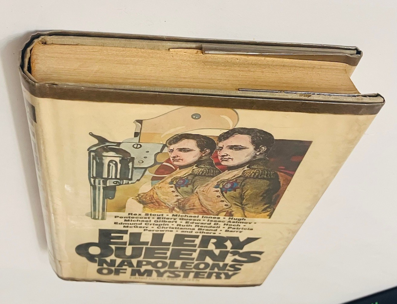 Napoleons of Mystery Ellery Queen 1978 HC DJ 1st Printing