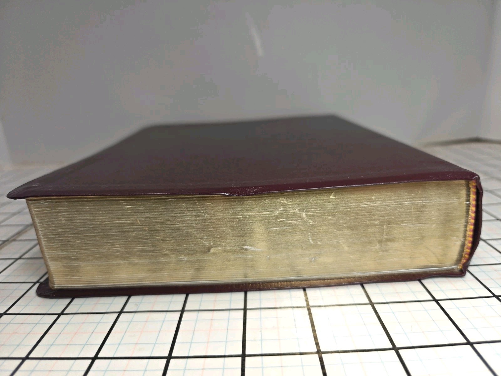 Word of God KJV Bible(Maroon) Large Print Easy Reading Margin Edition Red Letter