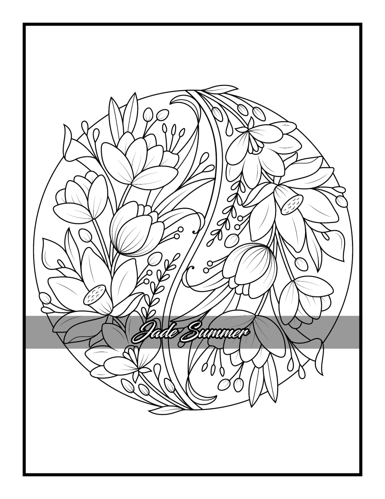 100 Flowers: An Adult Coloring Book with Bouquets, Wreaths, Swirls,…