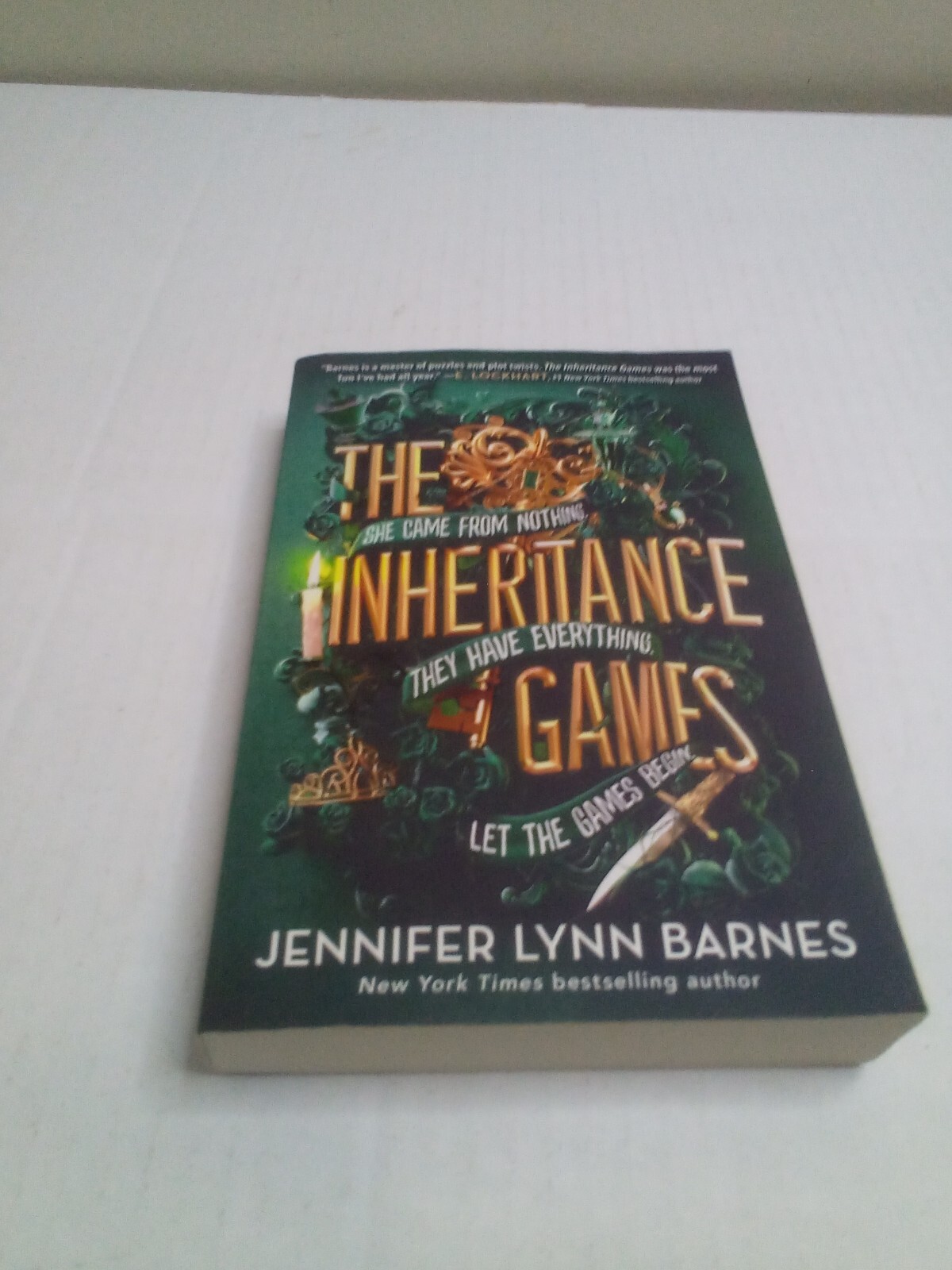 The Inheritance Games Jennifer Lynn Barnes Paperback Book