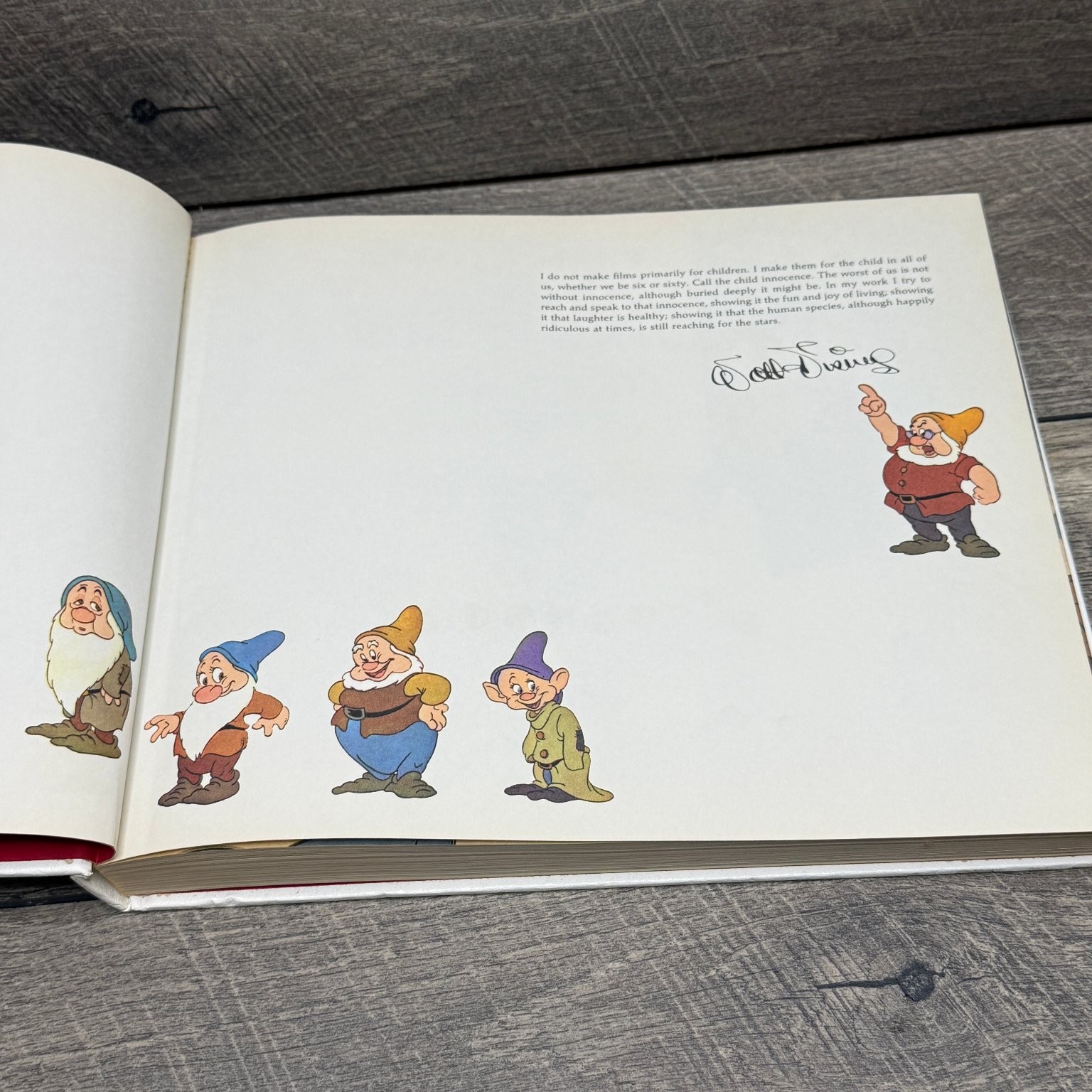 Snow White and the Seven Dwarfs Walt Disney 1979 Illustrated Hardcover Viking