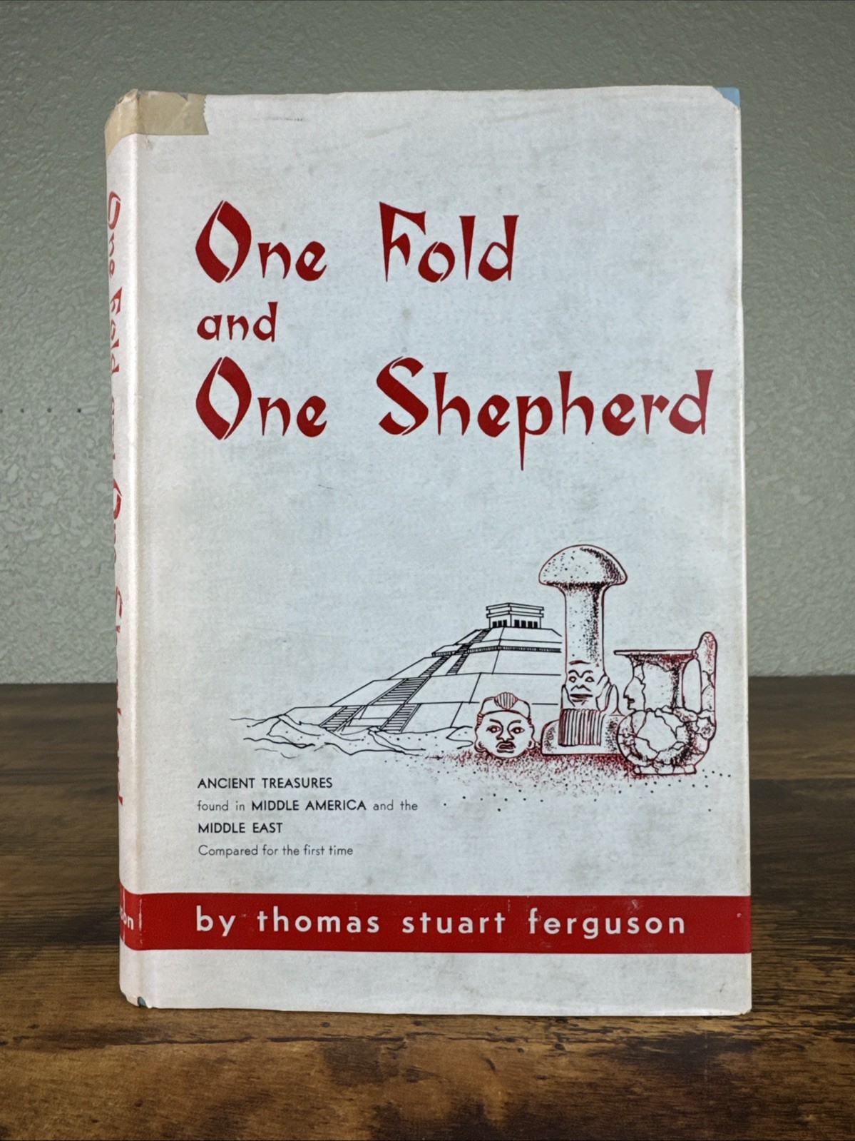 One Fold And One Shepherd Thomas Stuart Ferguson *SIGNED* LDS America Archeology
