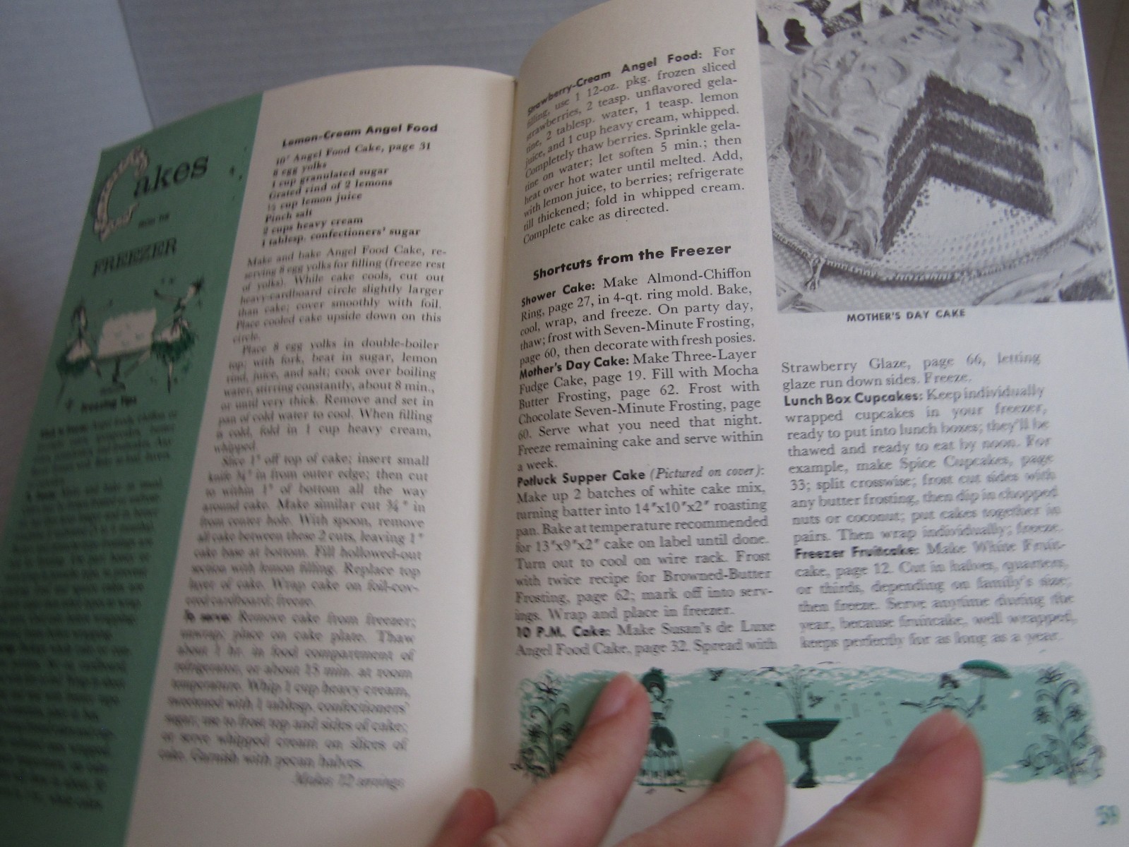 Good Housekeeping’s Cake Book 1958 many occasions VG 68 pages cupcakes frostings