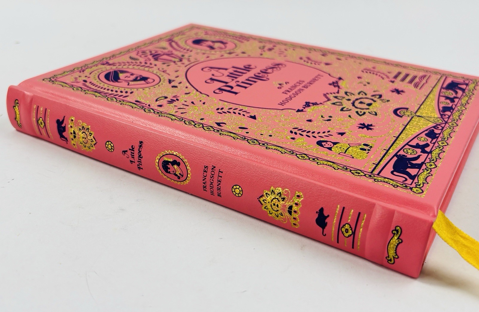 A Little Princess Barnes & Noble Collectible Edition Leatherbound Pink Gilt Edge