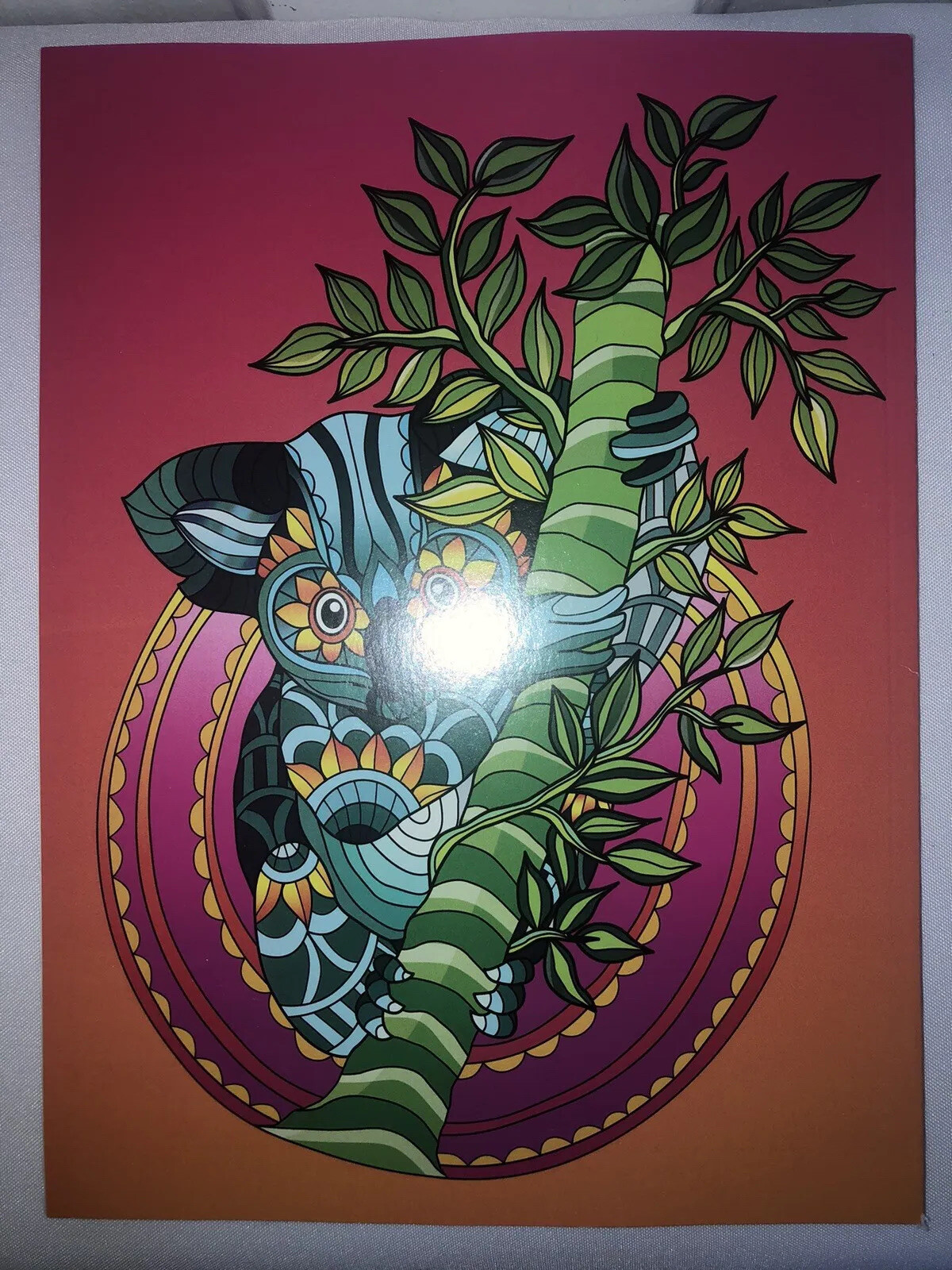 Kaleidoscope Adult Coloring Book Majestic Creatures Volume 21 Topix
