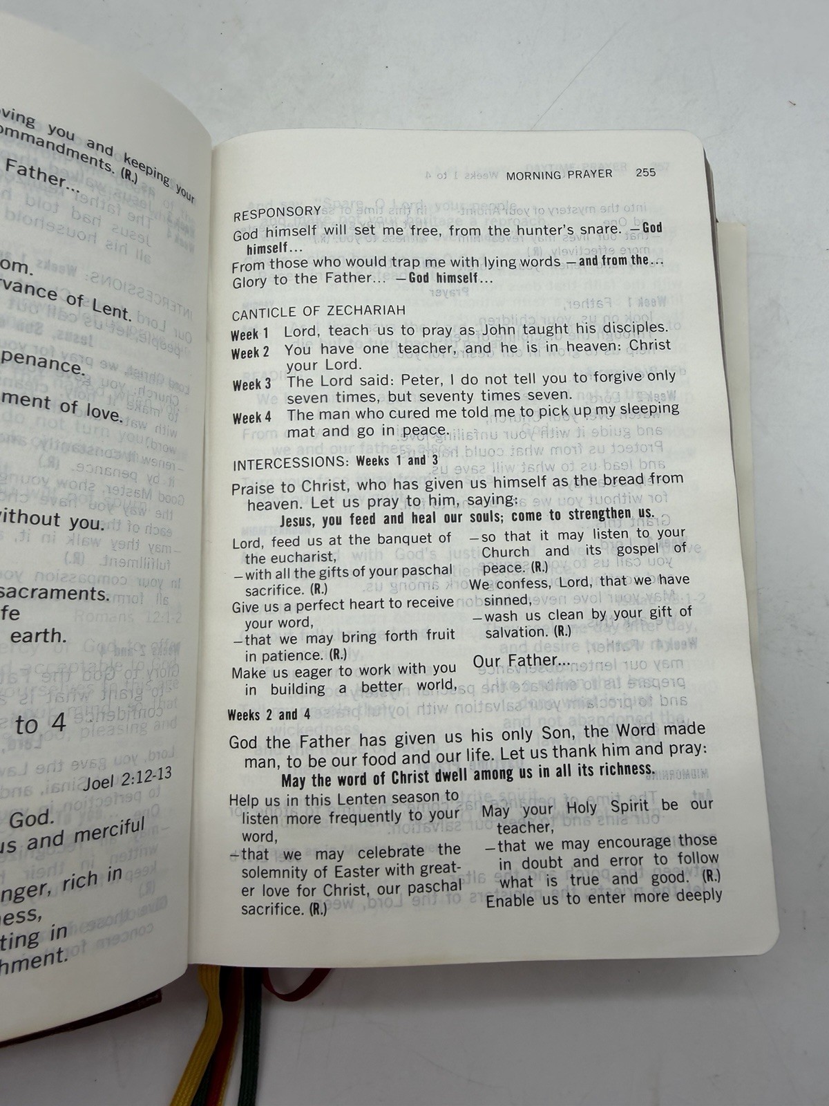 Christian Prayer: Liturgy of the Hours Leathercover 1976 St. Paul Revised