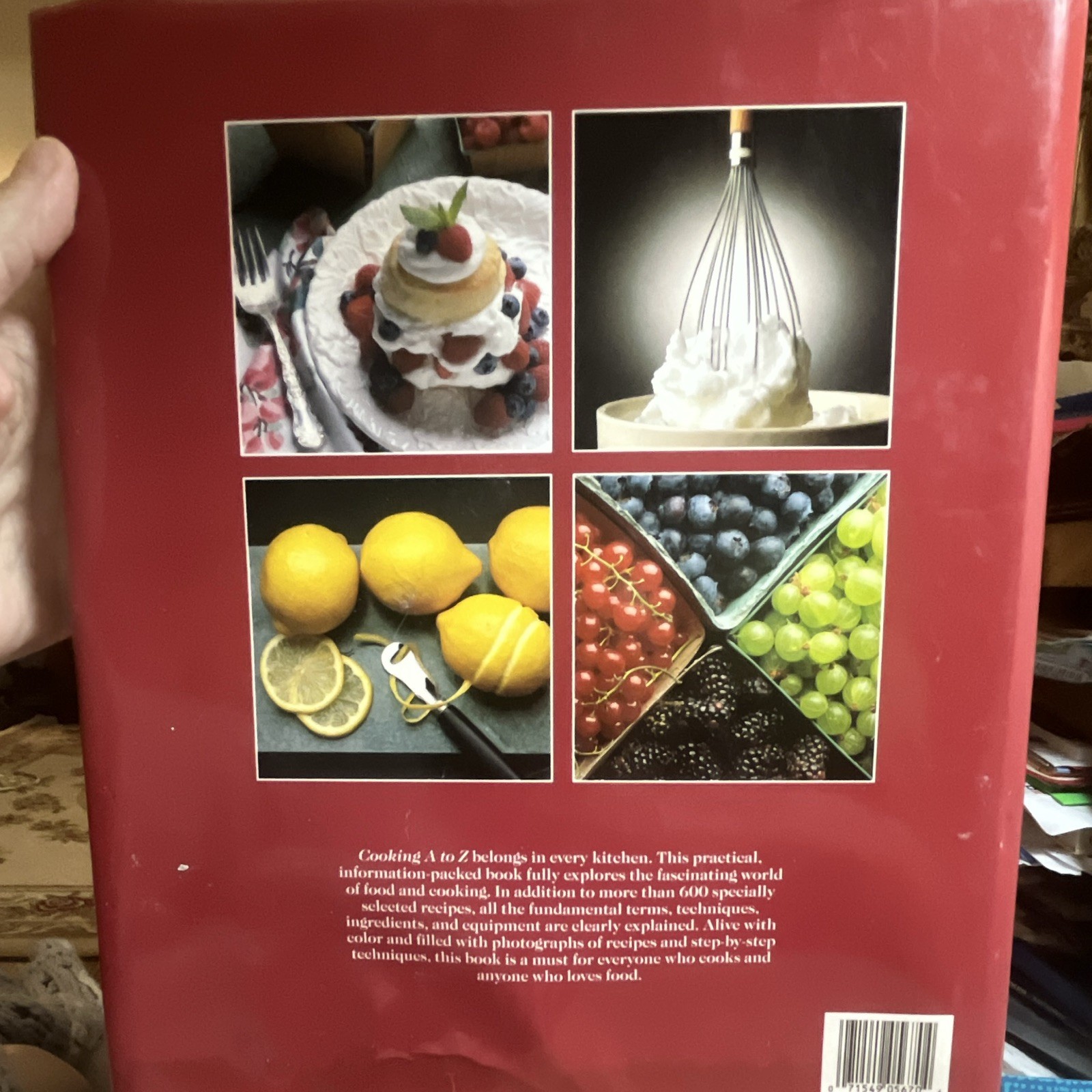 California Culinary Academy Cooking A to Z Hardcover Cookbook Illustrated
