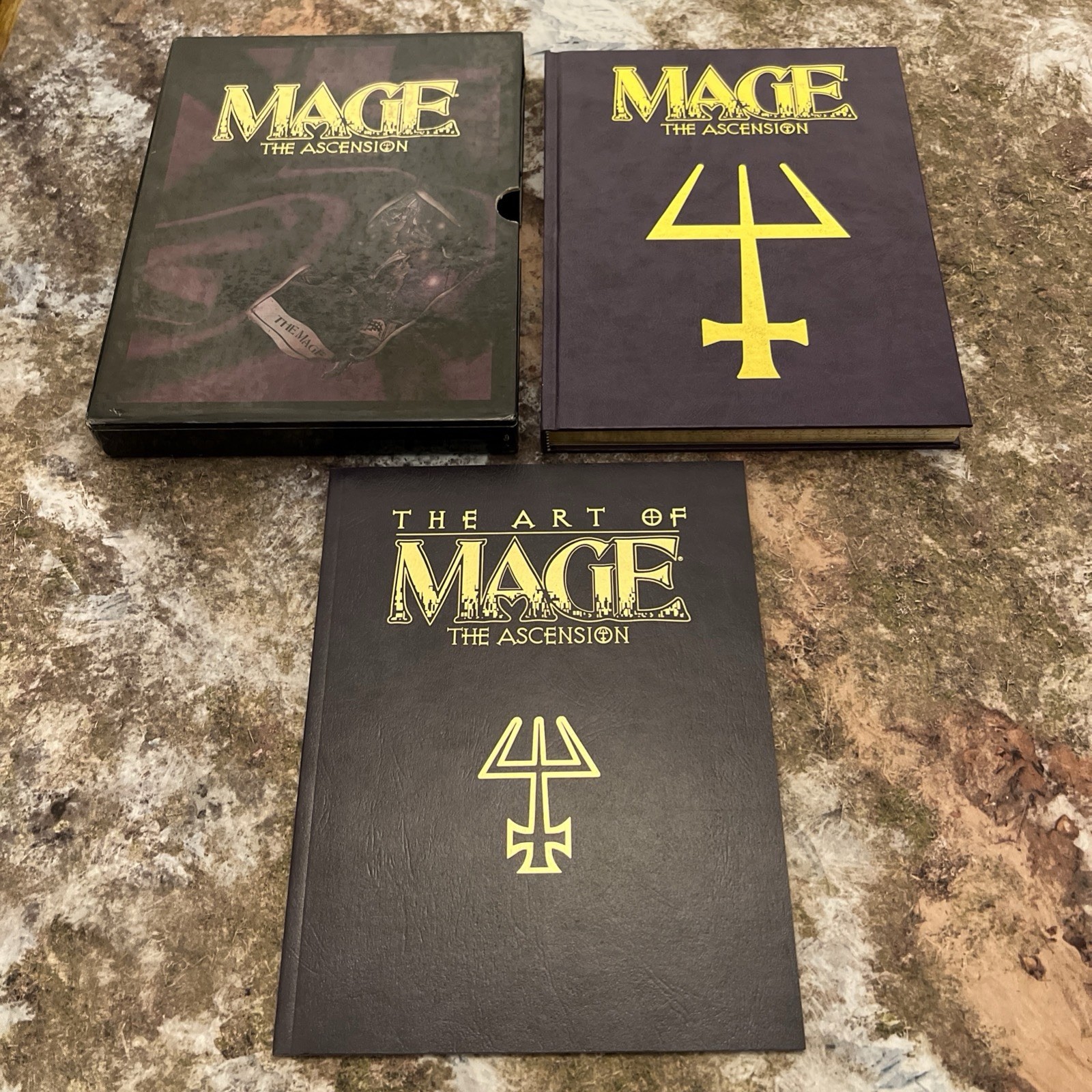 Mage The Ascension Limited Edition Slipcover Rulebook
