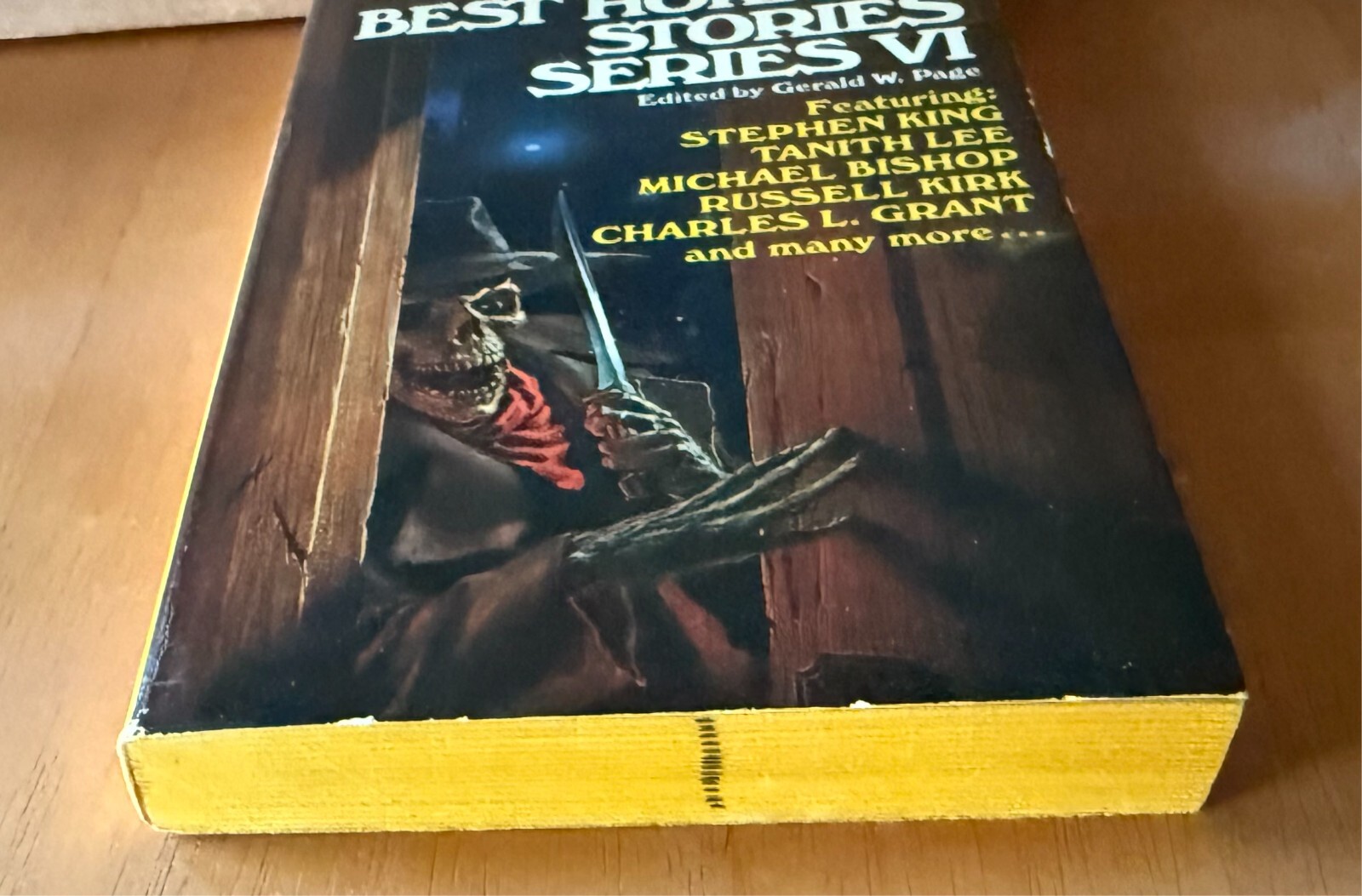 THE YEAR’S BEST HORROR STORIES VI by Gerald W. Page – 1978 DAW 297