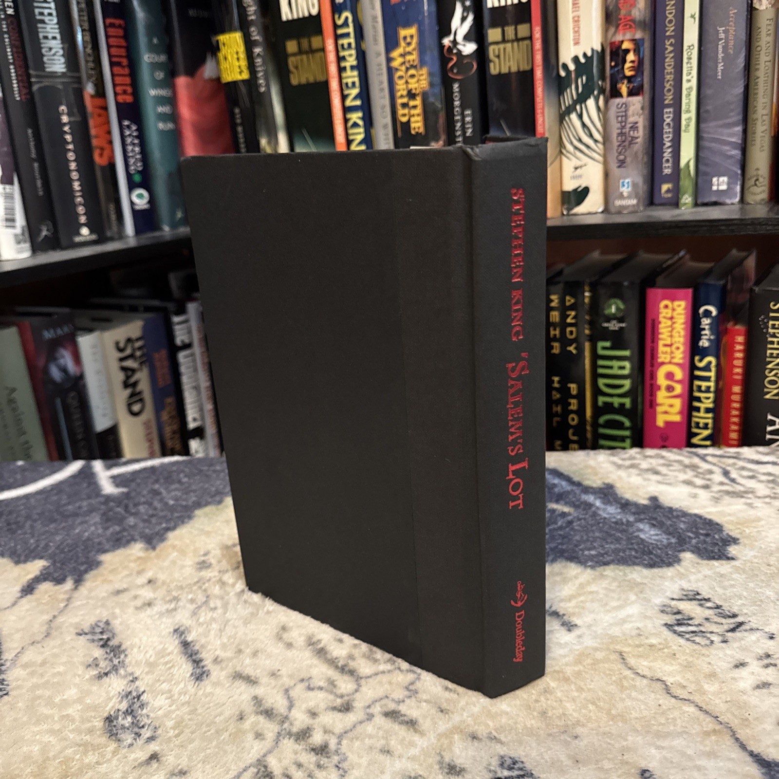 ‘Salem’s Lot by Stephen King (Hardcover) Doubleday Thomas Holdorf Cover, VG