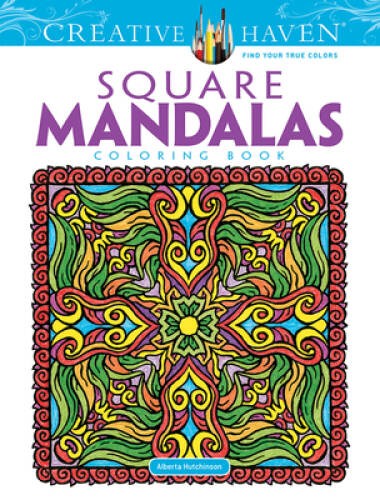 Creative Haven Square Mandalas Coloring Book (Creative Haven Coloring – GOOD
