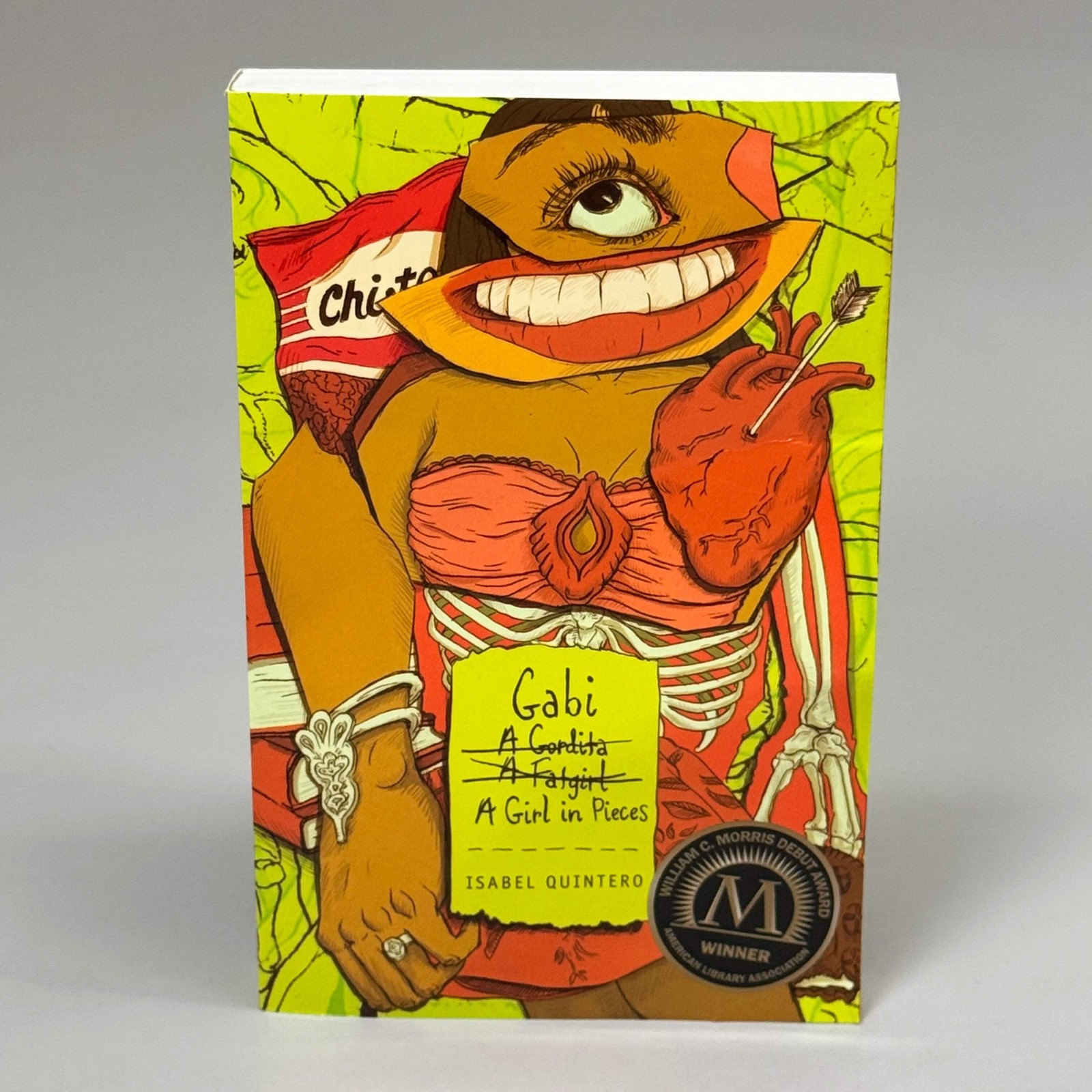 GABI A Girl In Pieces by Isabel Quintero 8″ x 5″ Green 51695