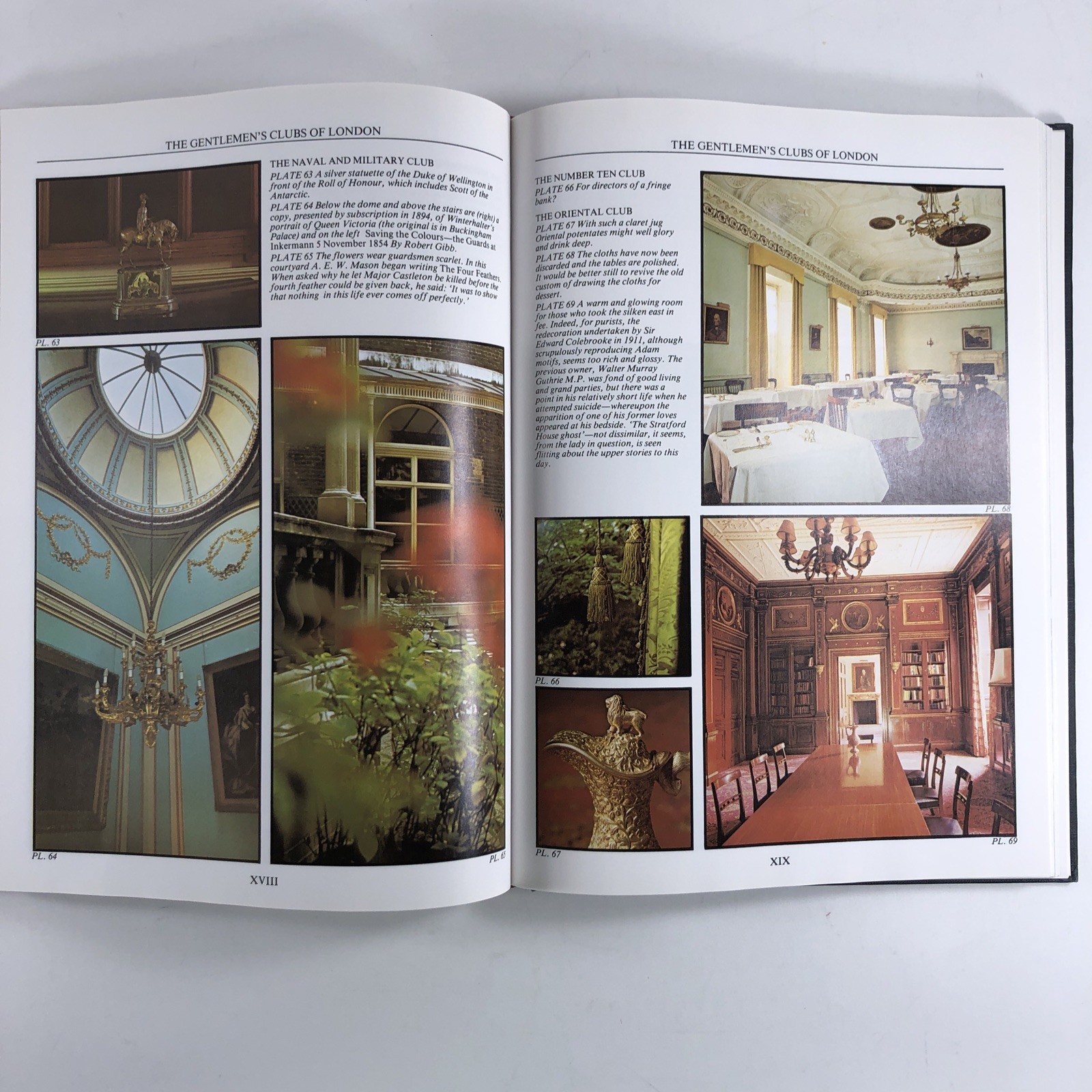 THE GENTLEMEN’S CLUBS OF LONDON By Anthony Lejeune 1984 HCDJ