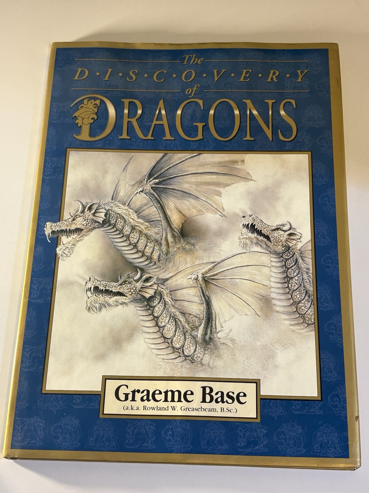 The Discovery of Dragons by Graeme Base Hardcover 1996 Harry N. Abrams Dragons