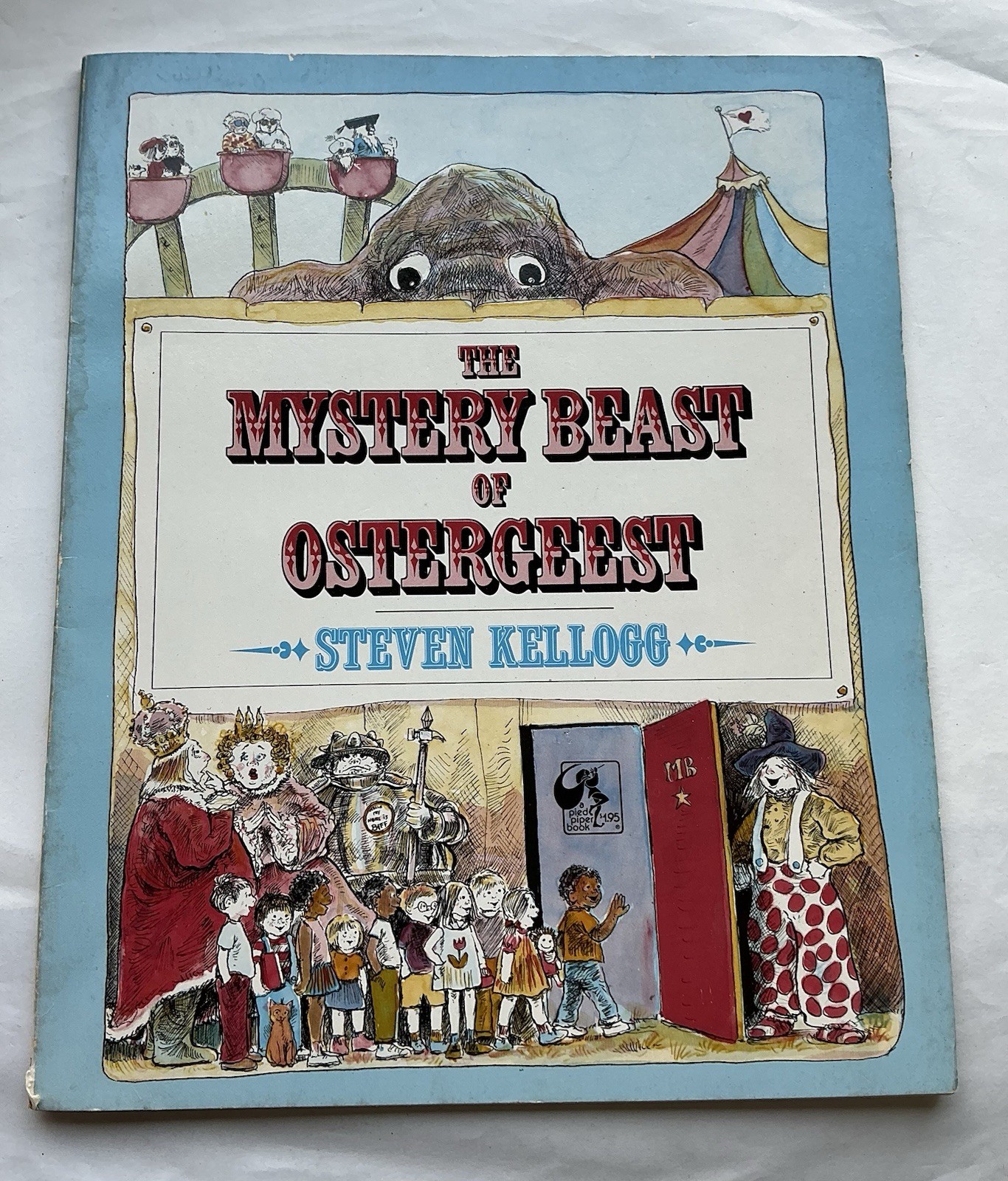The Mystery Beast Of Ostergeest – Steven Kellogg Autographed – 1971 Paperback