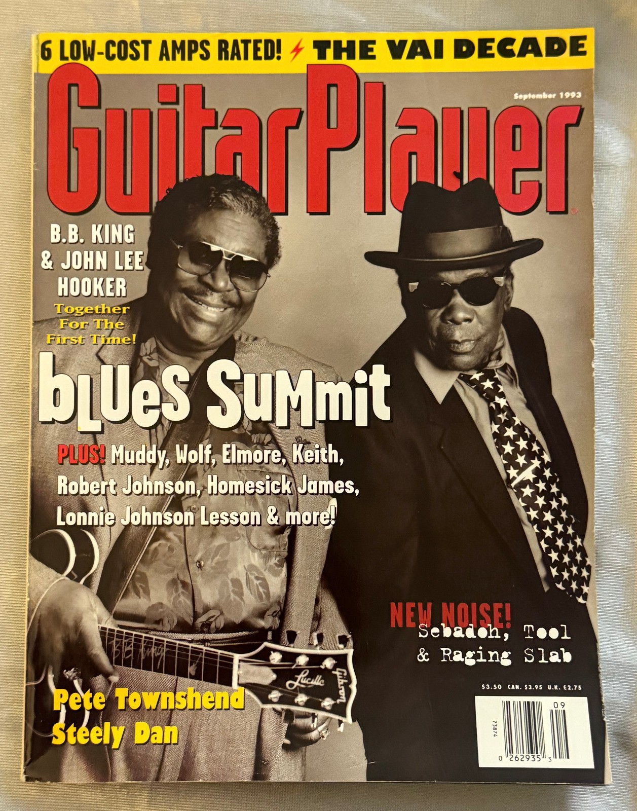 Guitar Player Magazine 1993 Lot of 5 Jeff Beck, BB King, John Lee Hooker