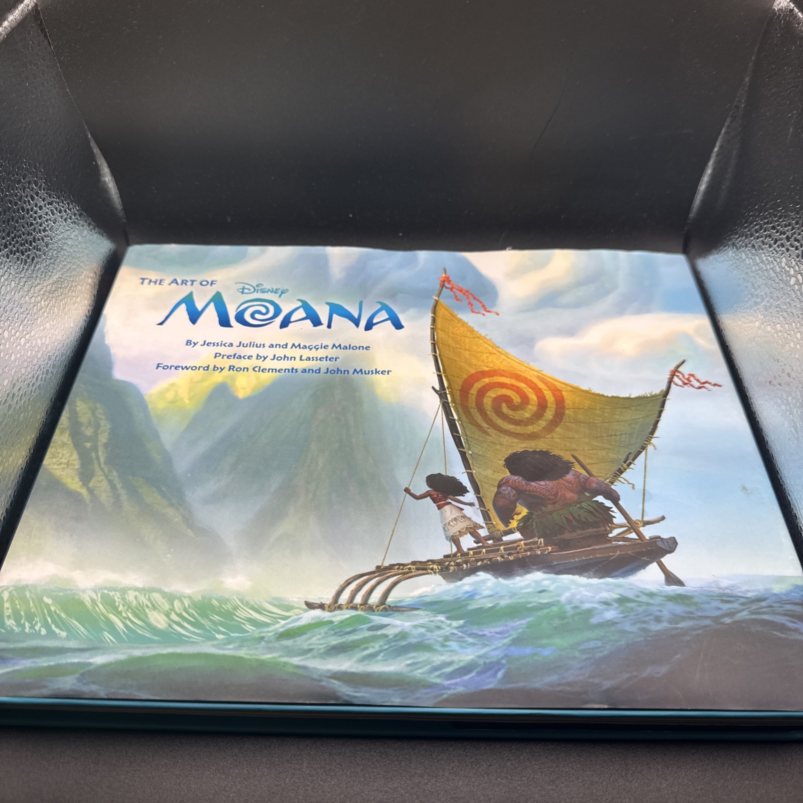 Disney Animation THE ART OF MOANA John Lasseter Hardcover Book