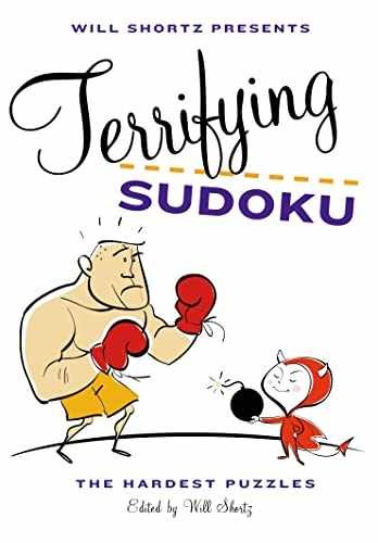 Will Shortz Presents Terrifying Sudoku – Paperback, by Shortz Will – Acceptable