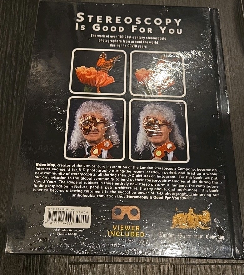 Stereoscopy Is Good for You: Life in 3-D by Brian May (2022, Hardcover)