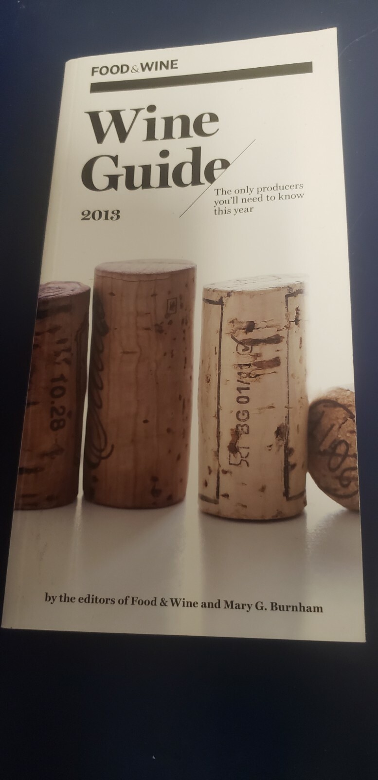 Lot of 3 Food & Wine Guides 2013 2014 2015 Paperbacks all like NEW