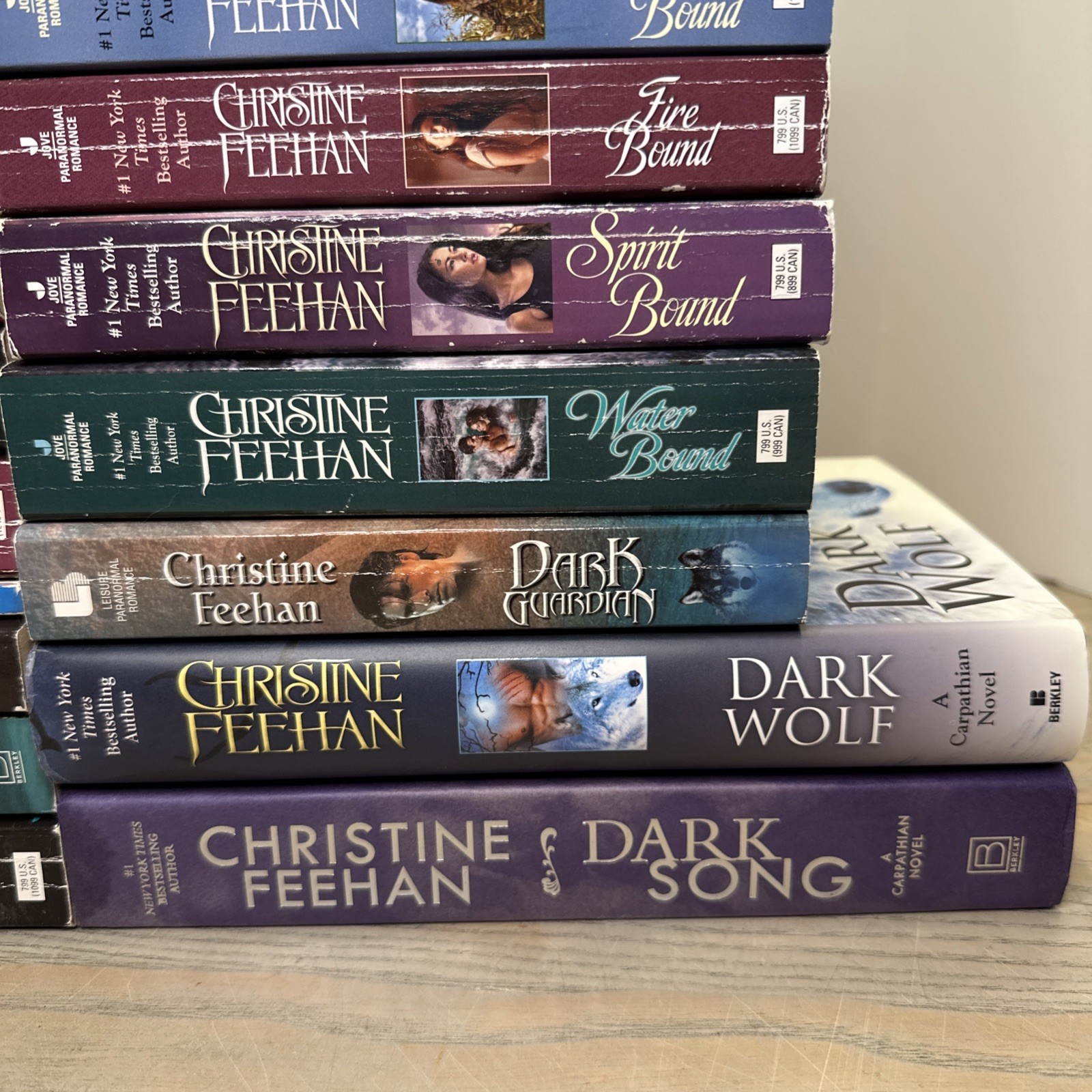 Mixed Lot 21 Christine Feehan Books Novels Carpathian Drake Sea Haven Shadow Rid