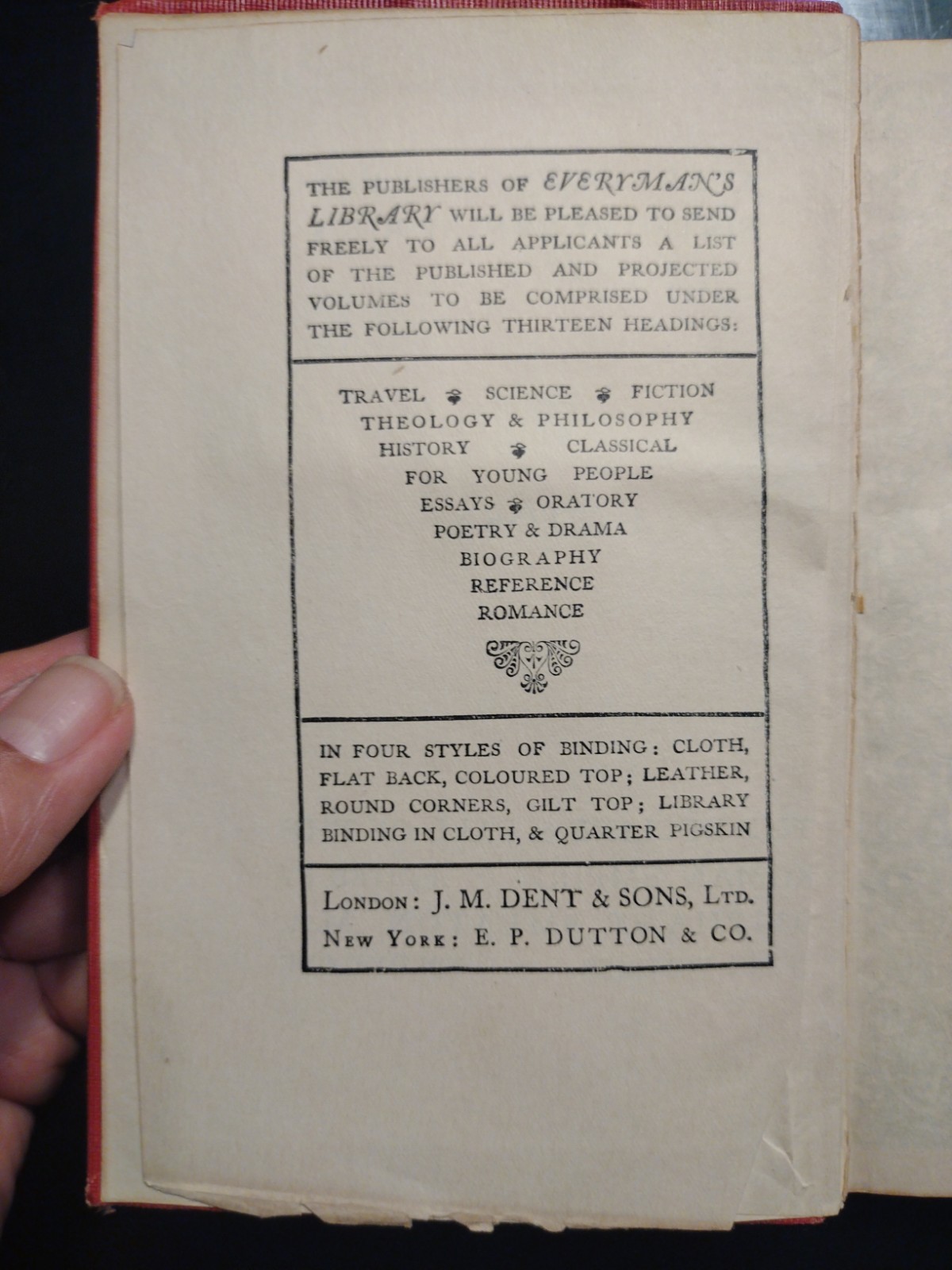 EVERYMAN’S LIBRARY 6 Volume Series: Decline Fall Roman Empire. Gibbon. 1910-30s