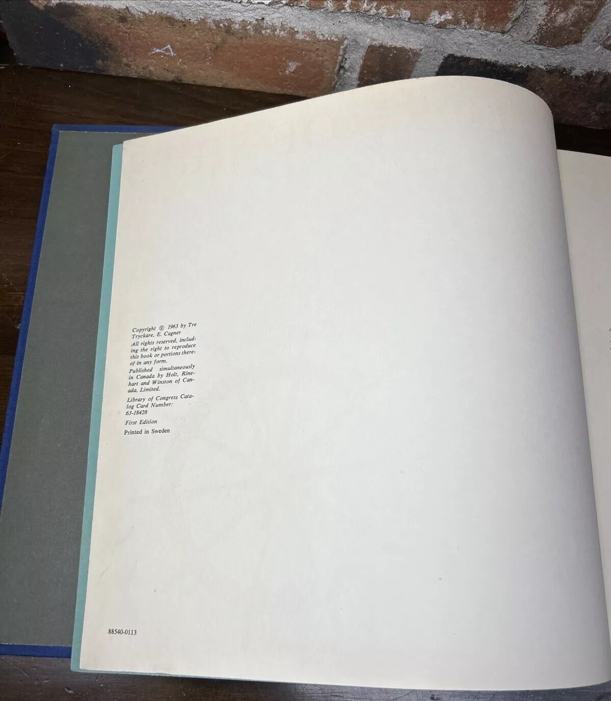 THE LORE OF SHIPS Tre Tryckare ~1963 Hardcover First Edition Printed in Sweden