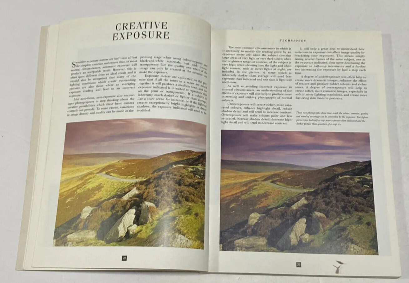 Expert Techniques For Creative Photography Hardcover,w Photos, Michael Busselle
