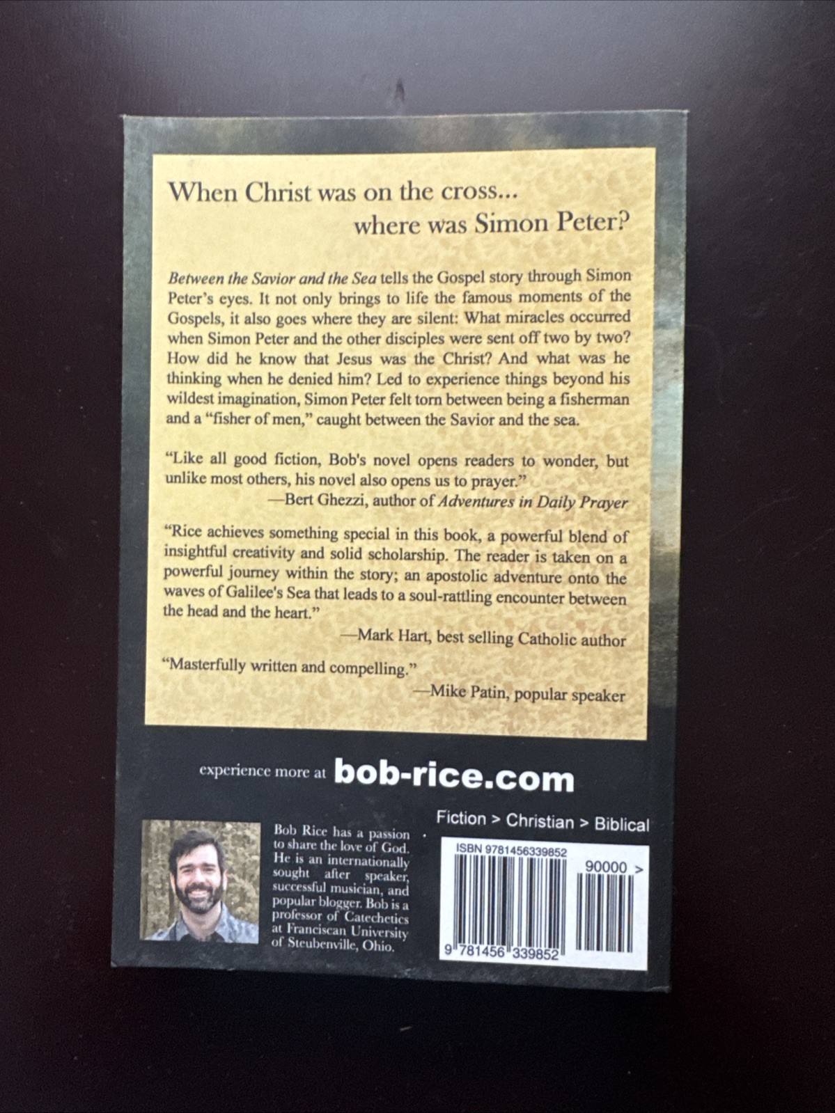 Between the Savior and the Sea by Bob Rice (2011, Trade Paperback)