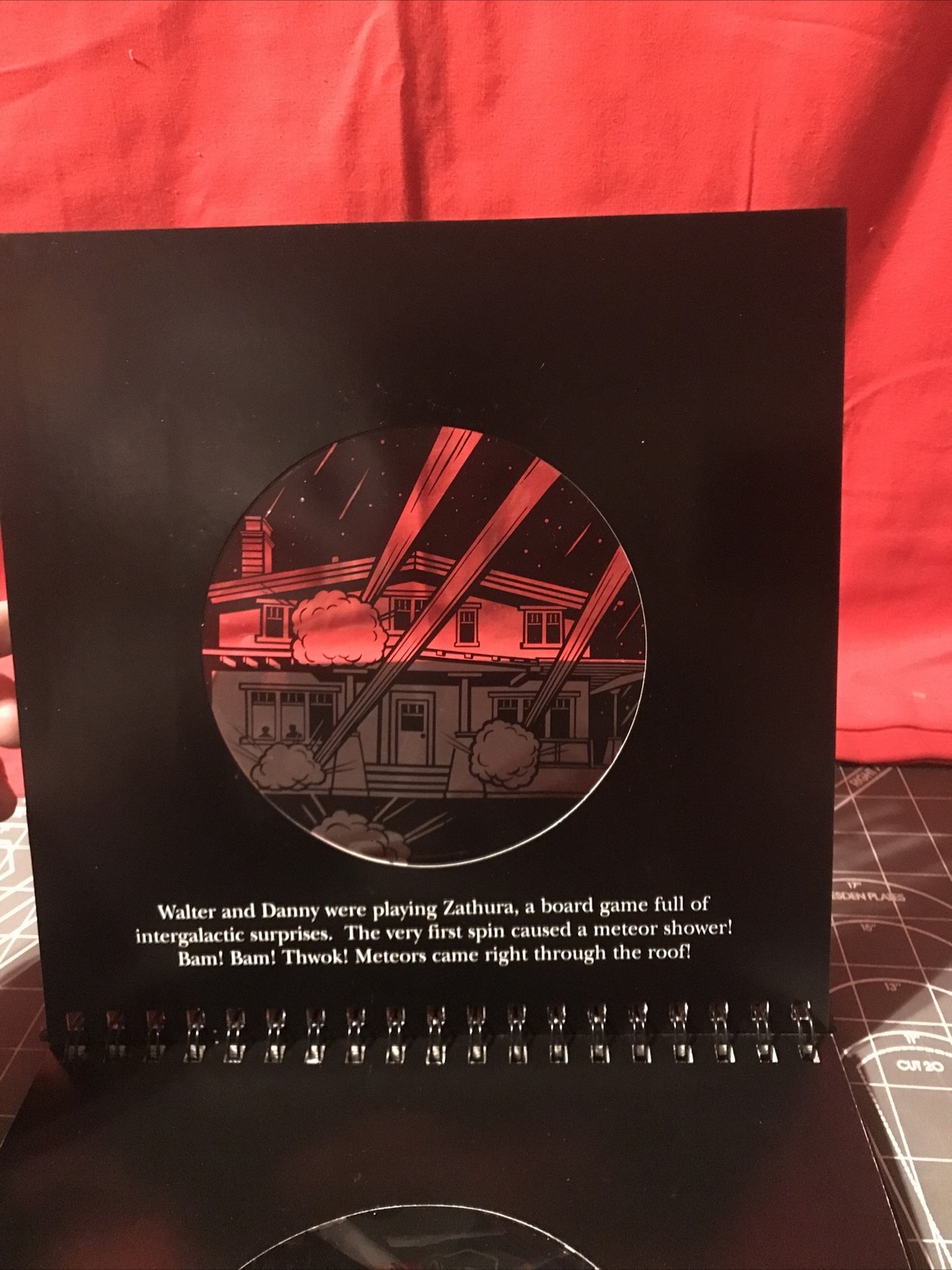 Vintage 2005 Zathura The Movie Shadow Book