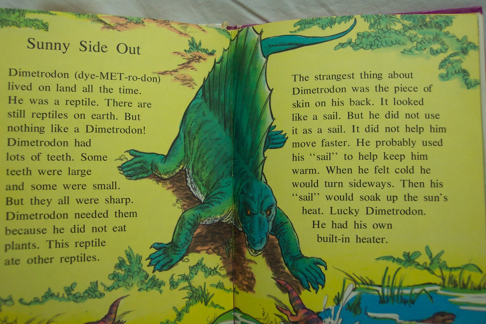 VINTAGE 1974 PREHISTORIC MONSTERS DID THE STRANGEST THINGS CHILDREN’S BOOK