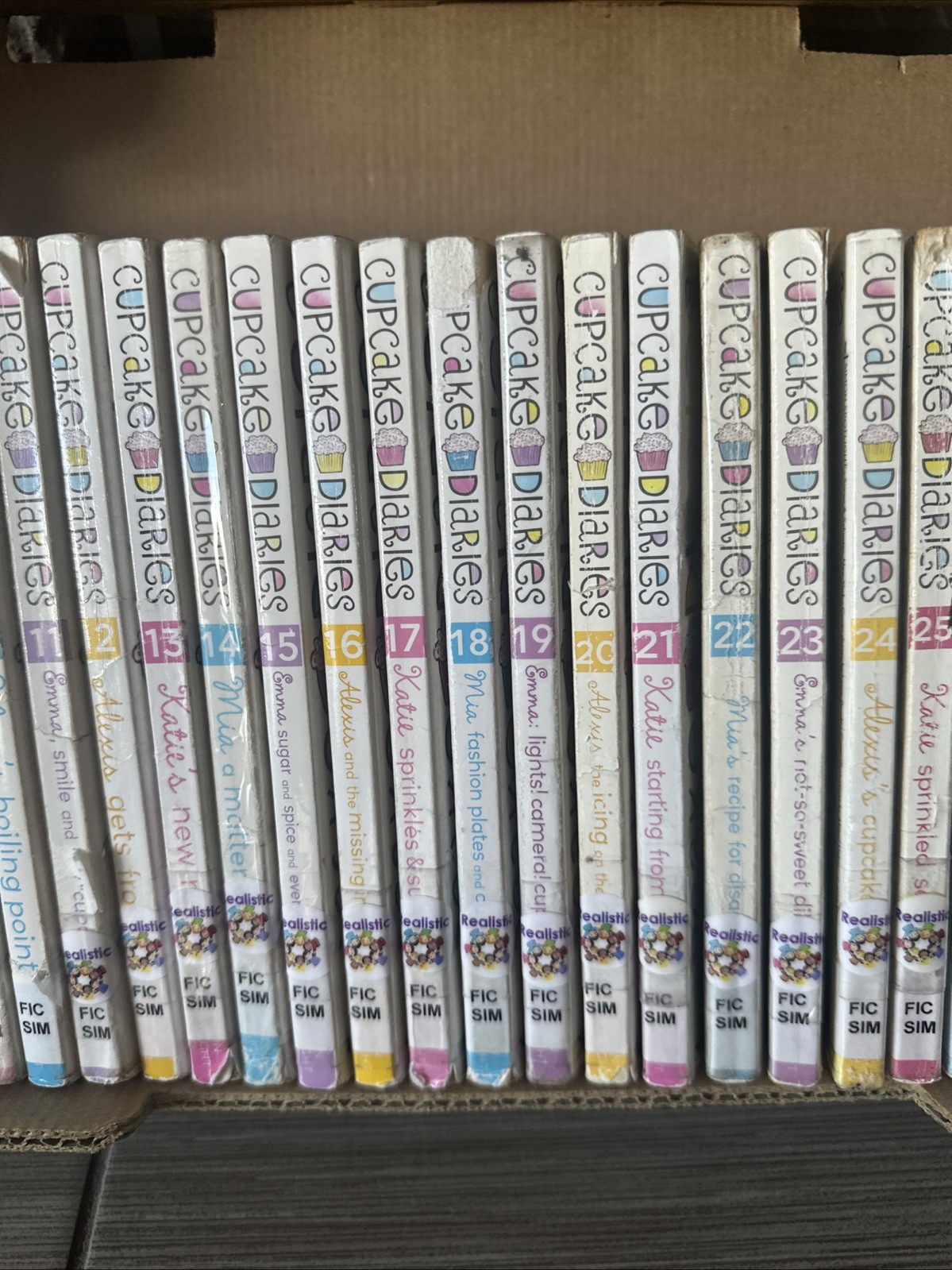 Cupcake Diaries Series 2-32 Coco Simon Book Lot Children Teacher Homeschool Kid