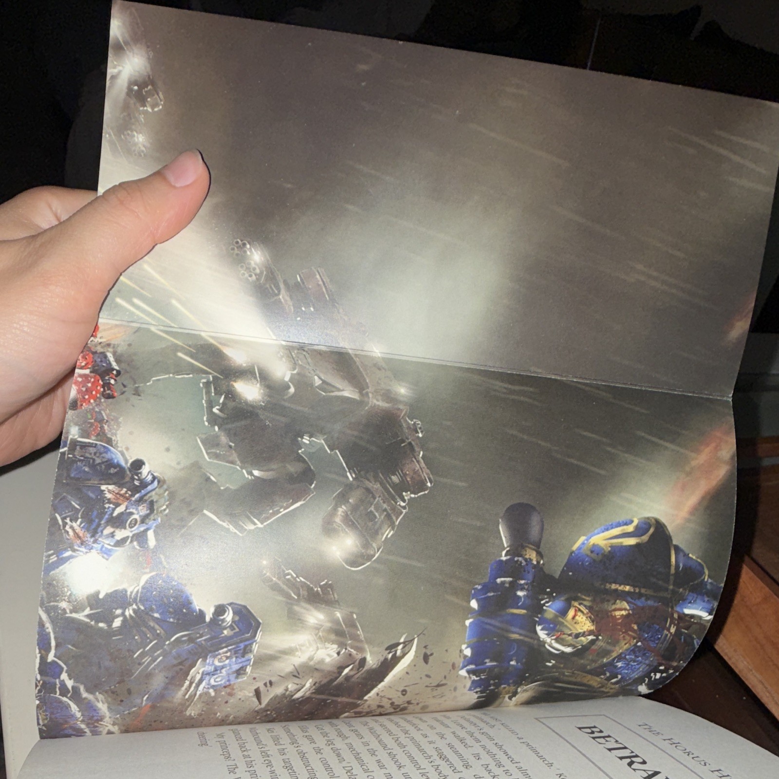 The Horus Heresy Betrayer Aaron Dembski-Bowden paper backw/ Dust Jacket