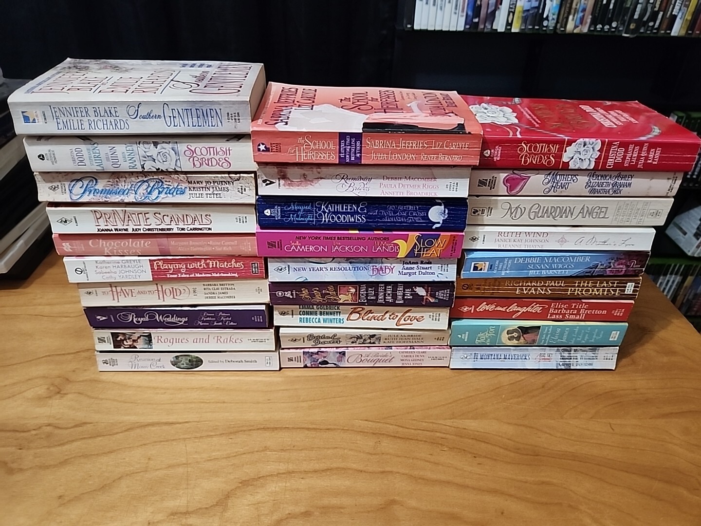 Lot of 28 Historical Romance Paperback Books, Novels Mixed Genres/Authors/Titles