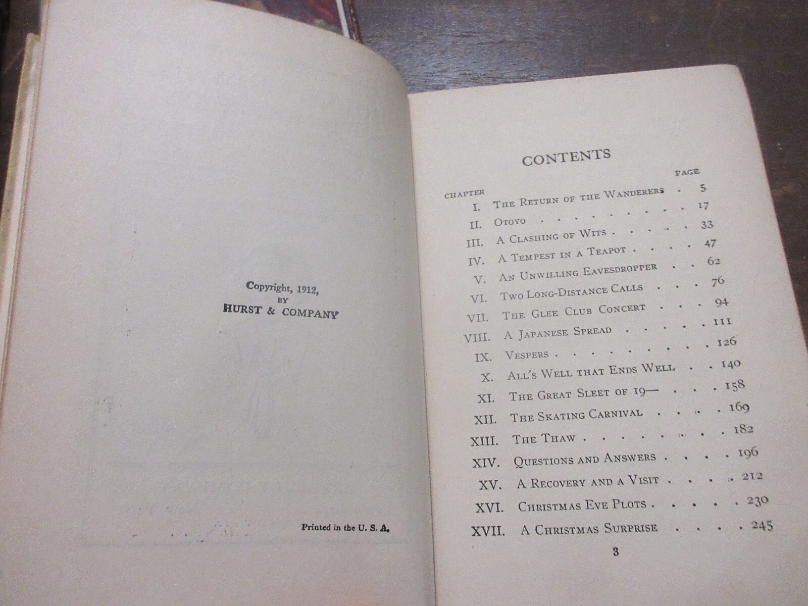 MOLLY BROWN’S SOPHOMORE DAYS 1912 – NELL SPEED – Dust jacket DJ