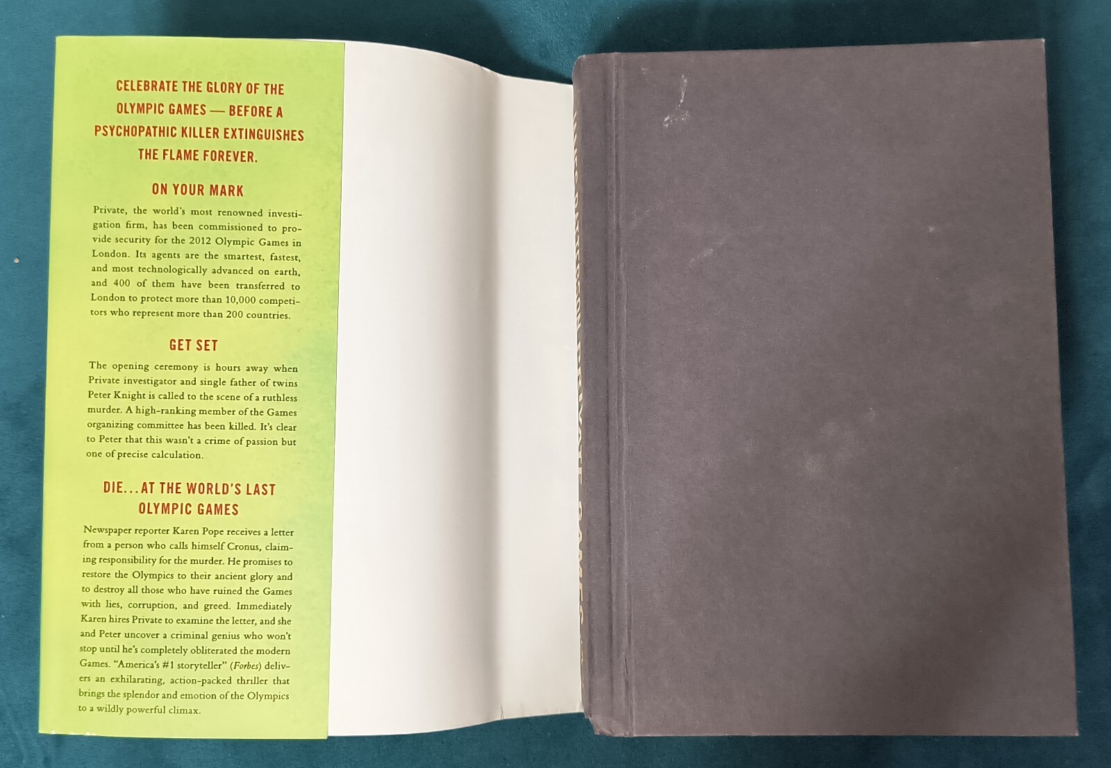Private Games by James Patterson, Mark Sullivan