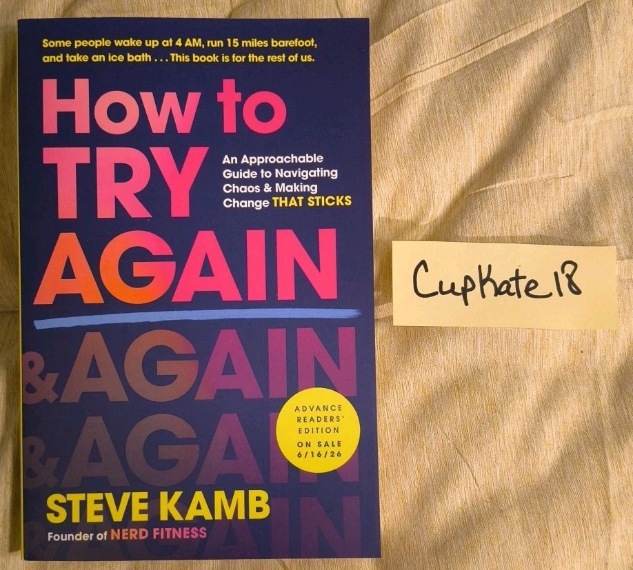 How to Try Again An Approachable Guide Navigating Steve Kamb NEW ARC Paperback