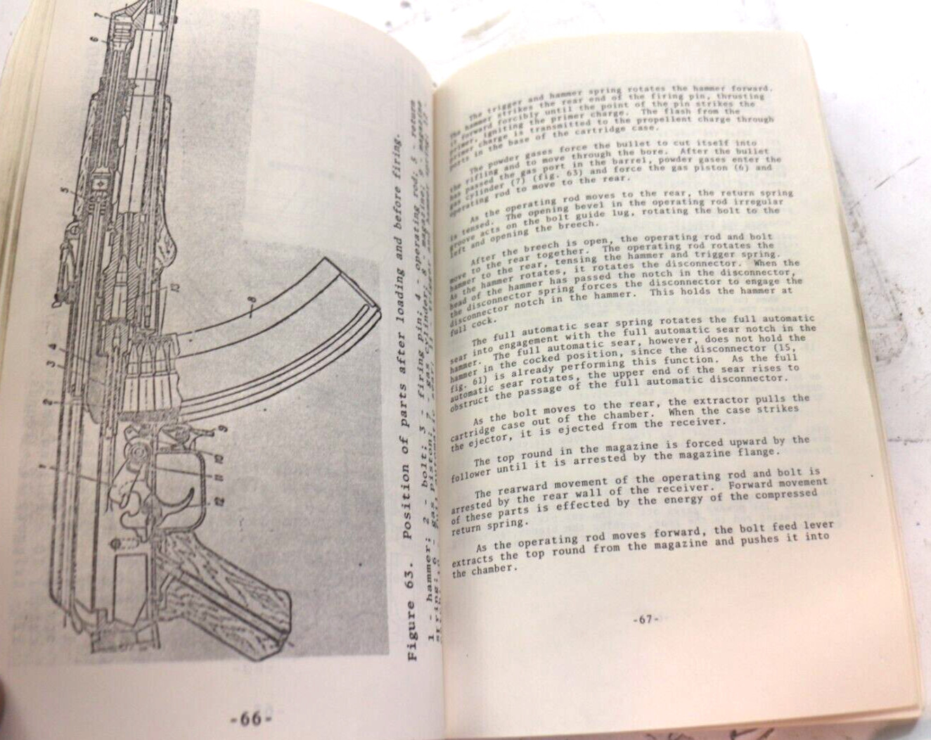 The AK47 Assault Rifle Softcover Reference Book 1969