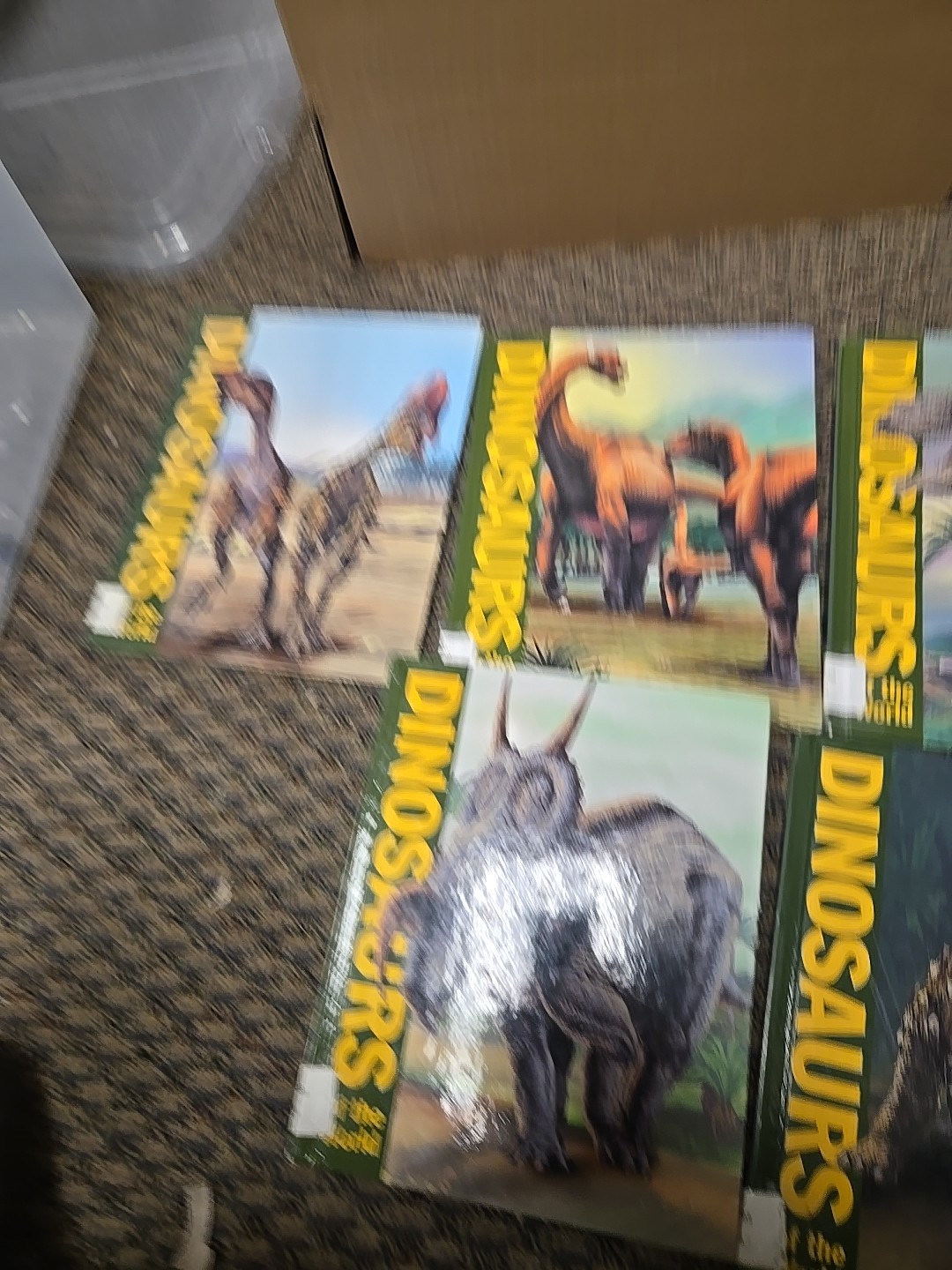 Dinosaur Fact Dig 10-Book Series – 5 Brand New Hardcover Volumes