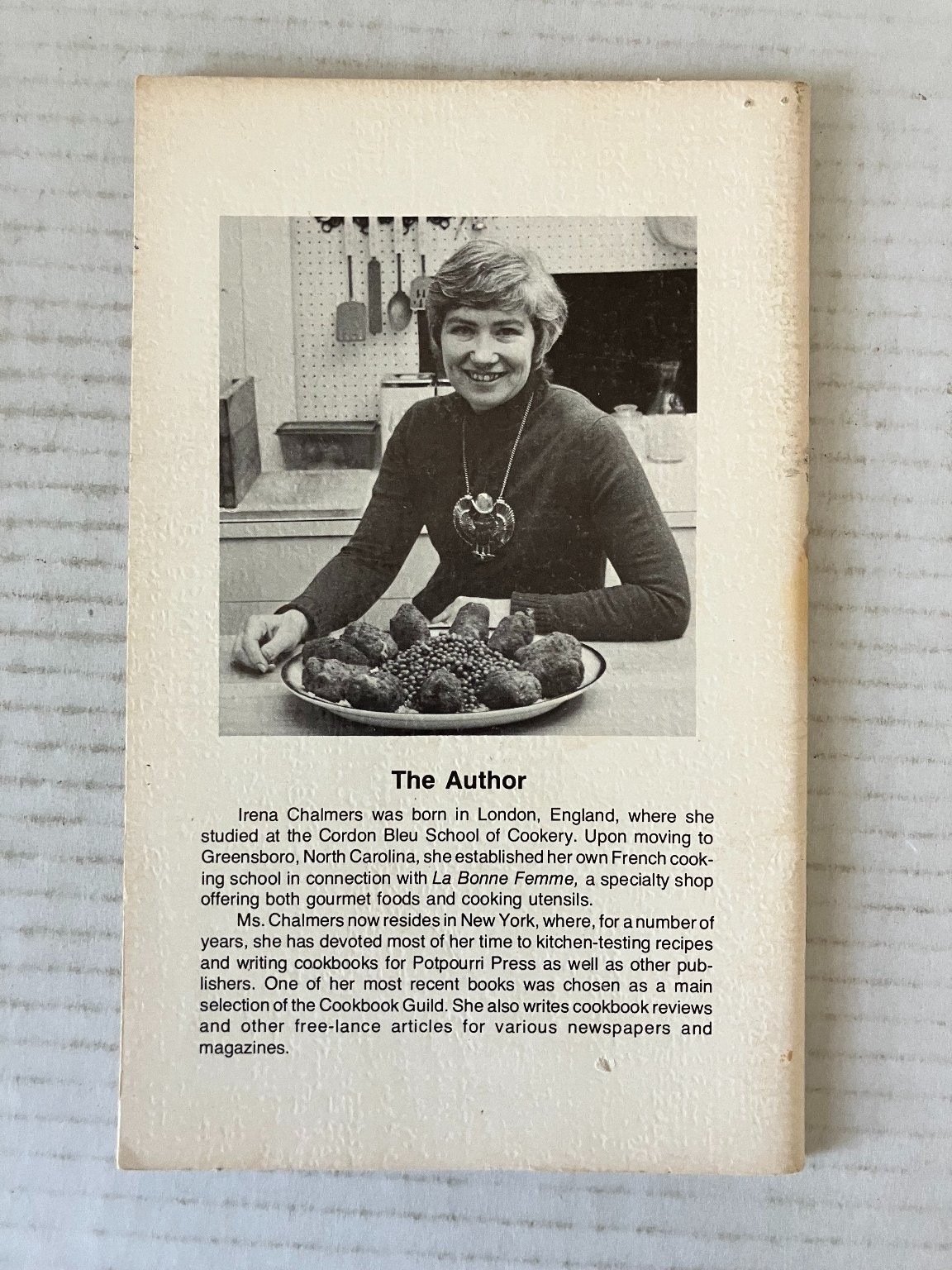 Salads Well Dressed Irena Chalmers 1970 1st Printing Cookbook Potpourri Press