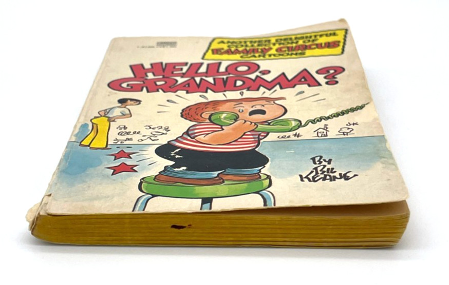FAMILY CIRCUS “Hello, Grandma?” (1973) Bill Keane Cartoon Paperback 125 pages
